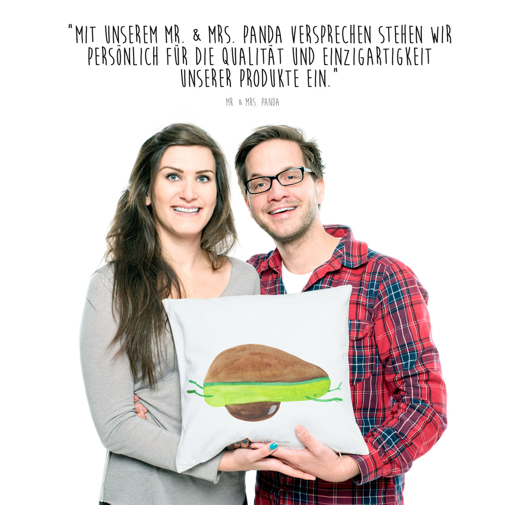 40x40 Kissen Avocado Yoga Kissenhülle, Kopfkissen, Sofakissen, Dekokissen, Motivkissen, Avocado, Veggie, Vegan, Gesund, Avocado Yoga Vegan