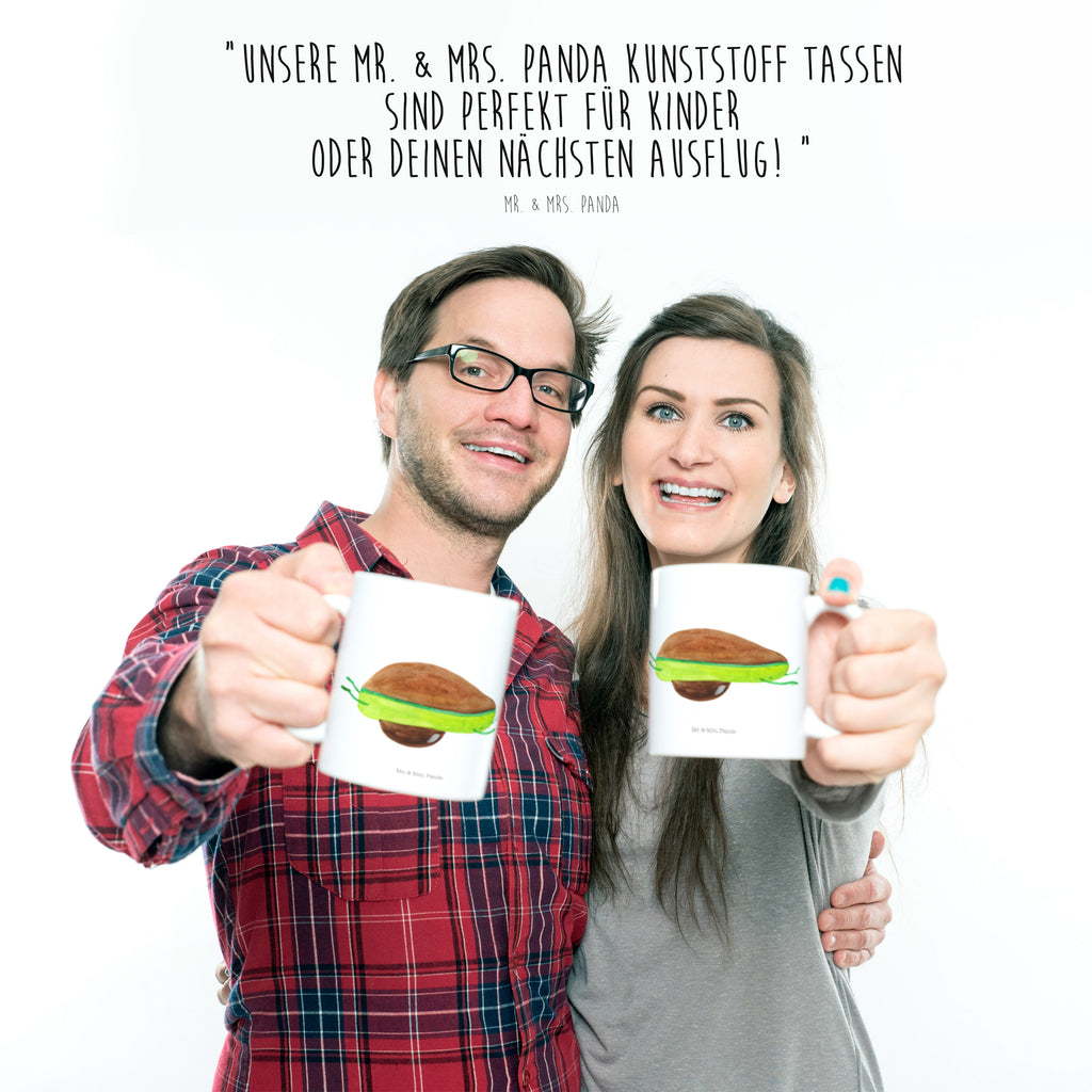 Kindertasse Avocado Yoga Kunststoff Tasse, Kindergarten, Tasse, Trinkbecher, Camping Becher, Kaffeetasse, Kunststoffbecher, Kindergartenbecher, Outdoorgeschirr, Kunststoffgeschirr, Reisebecher, Reisetasse, Kinderbecher, Avocado, Veggie, Vegan, Gesund, Avocado Yoga Vegan