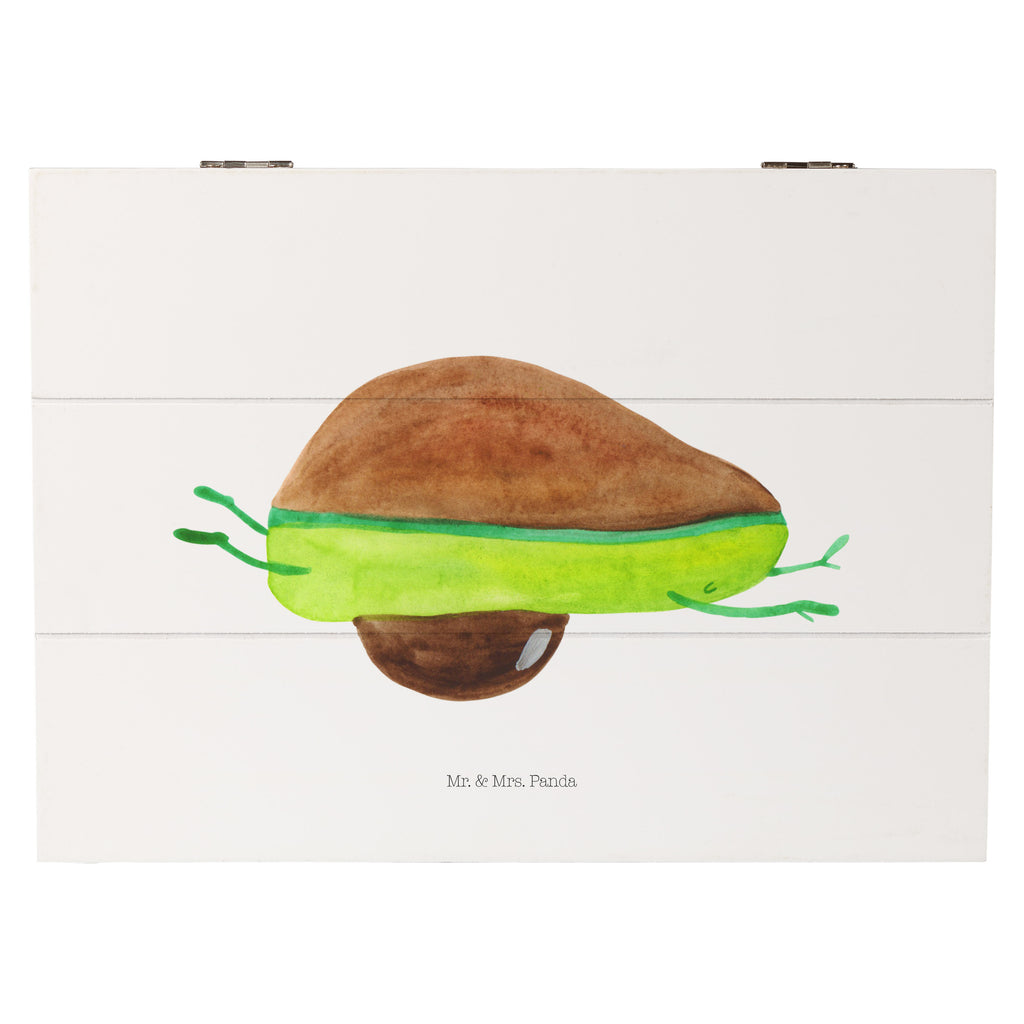 Holzkiste Avocado Yoga Holzkiste, Kiste, Schatzkiste, Truhe, Schatulle, XXL, Erinnerungsbox, Erinnerungskiste, Dekokiste, Aufbewahrungsbox, Avocado, Veggie, Vegan, Gesund, Avocado Yoga Vegan