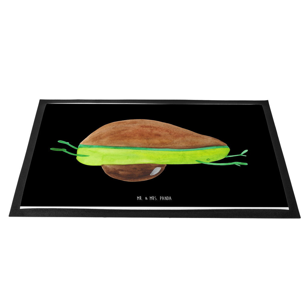Fußmatte Avocado Yoga Avocado Yoga Vegan Türvorleger, Schmutzmatte, Fußabtreter, Matte, Schmutzfänger, Fußabstreifer, Schmutzfangmatte, Türmatte, Motivfußmatte,  Haustürmatte, Vorleger  Avocado, Veggie, Vegan, Gesund