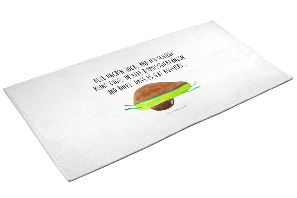 50 x 100 Handtuch Avocado Yoga Handtuch, Badehandtuch, Badezimmer, Handtücher, groß, Kinder, Baby, Avocado, Veggie, Vegan, Gesund, Avocado Yoga Vegan