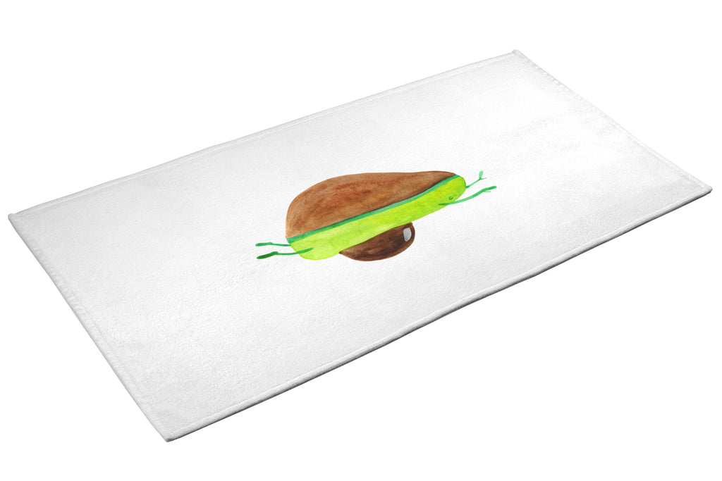 50 x 100 Handtuch Avocado Yoga Handtuch, Badehandtuch, Badezimmer, Handtücher, groß, Kinder, Baby, Avocado, Veggie, Vegan, Gesund, Avocado Yoga Vegan