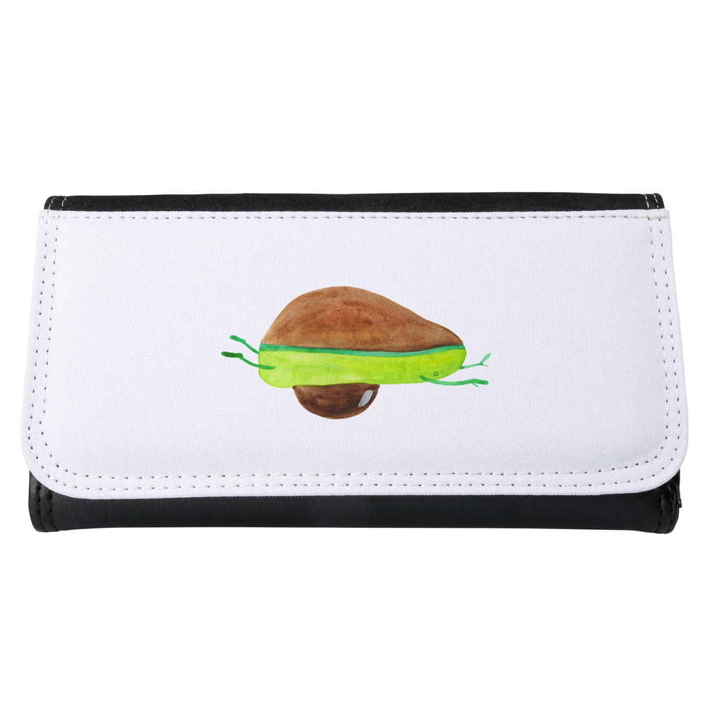 Damen Portemonnaie Avocado Yoga Portemonnaie, Portemonee, Geldbörse, Damen, Groß, XXL, Geldbeutel, Portemonnaies, Avocado, Veggie, Vegan, Gesund, Avocado Yoga Vegan