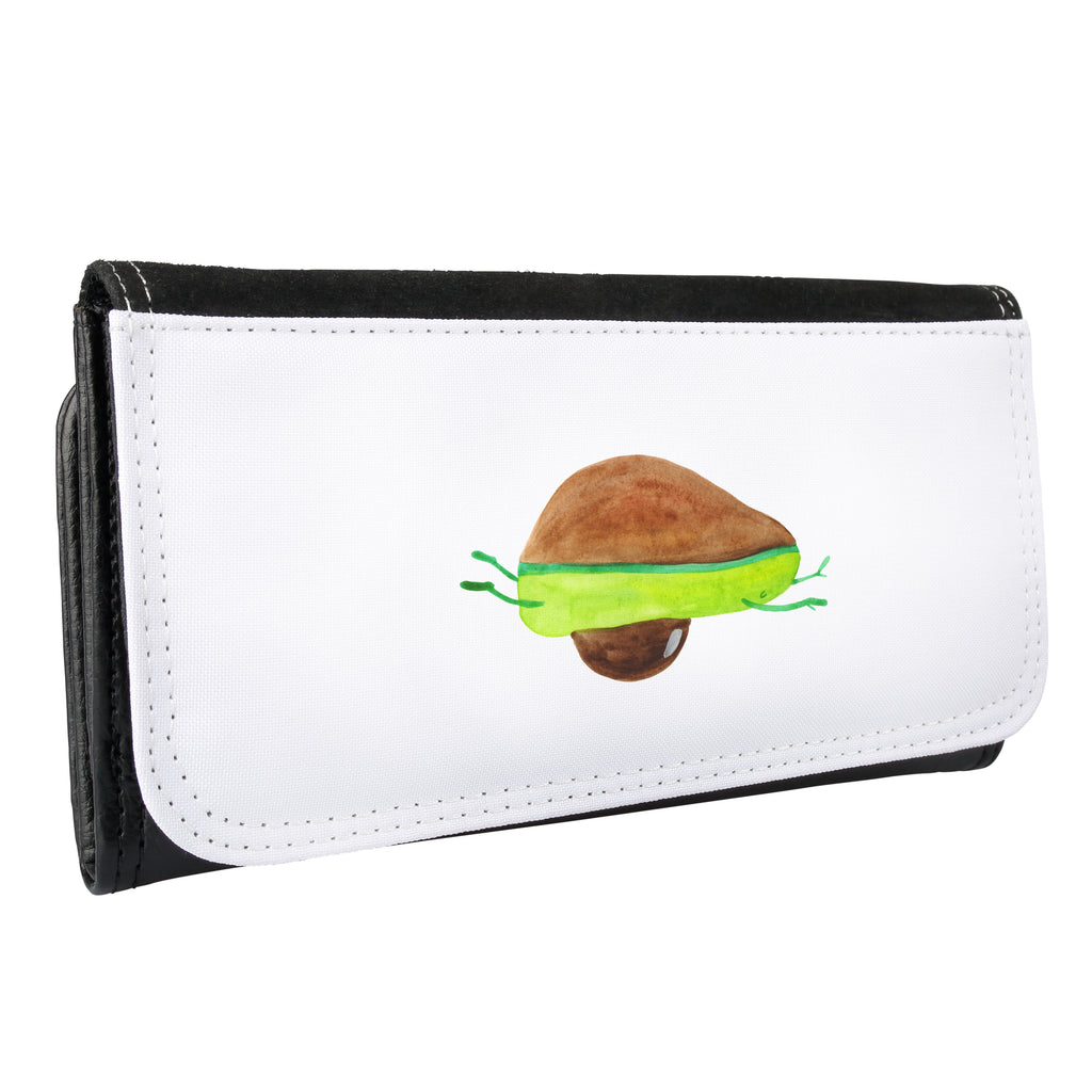 Damen Portemonnaie Avocado Yoga Portemonnaie, Portemonee, Geldbörse, Damen, Groß, XXL, Geldbeutel, Portemonnaies, Avocado, Veggie, Vegan, Gesund, Avocado Yoga Vegan
