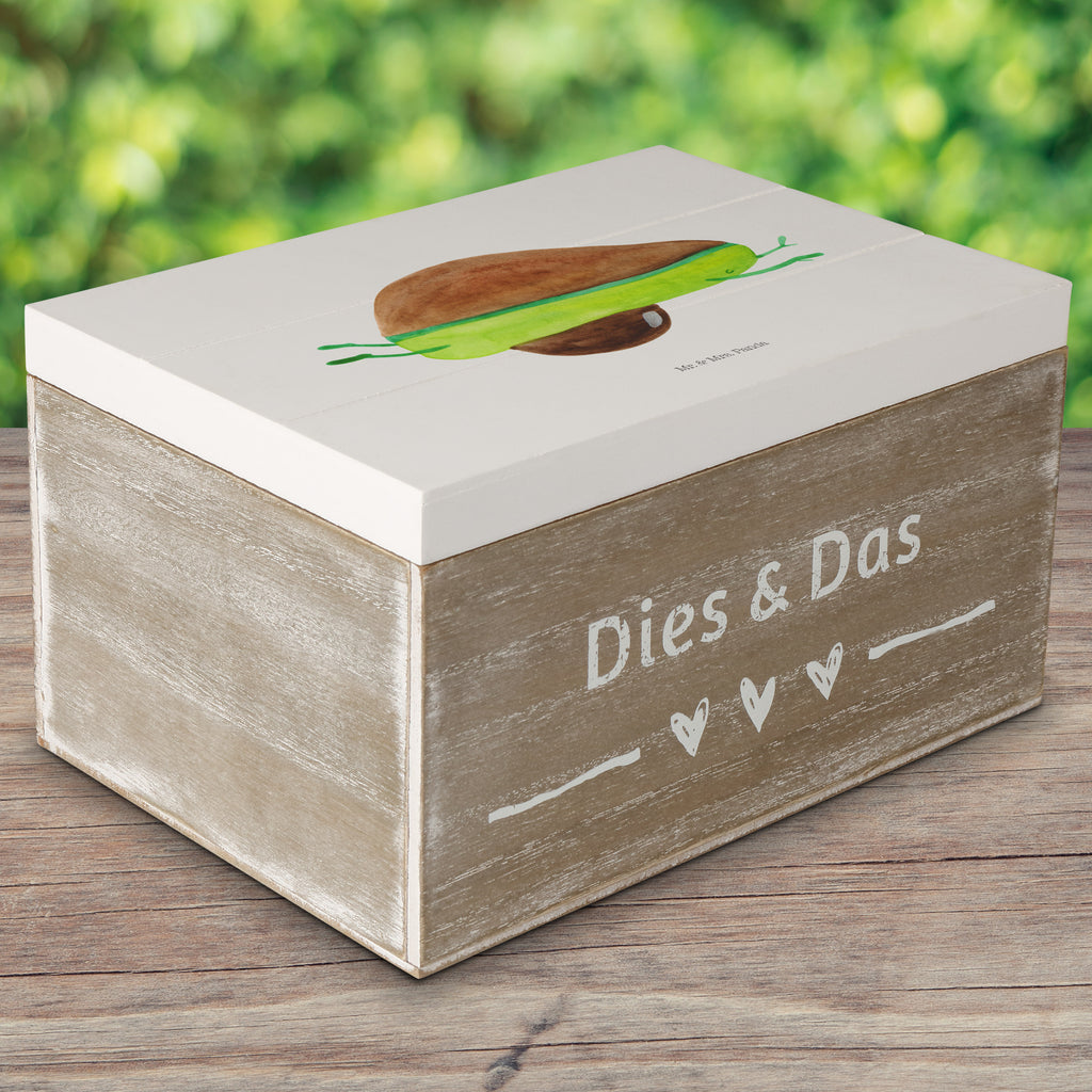 Holzkiste Avocado Yoga Holzkiste, Kiste, Schatzkiste, Truhe, Schatulle, XXL, Erinnerungsbox, Erinnerungskiste, Dekokiste, Aufbewahrungsbox, Avocado, Veggie, Vegan, Gesund, Avocado Yoga Vegan