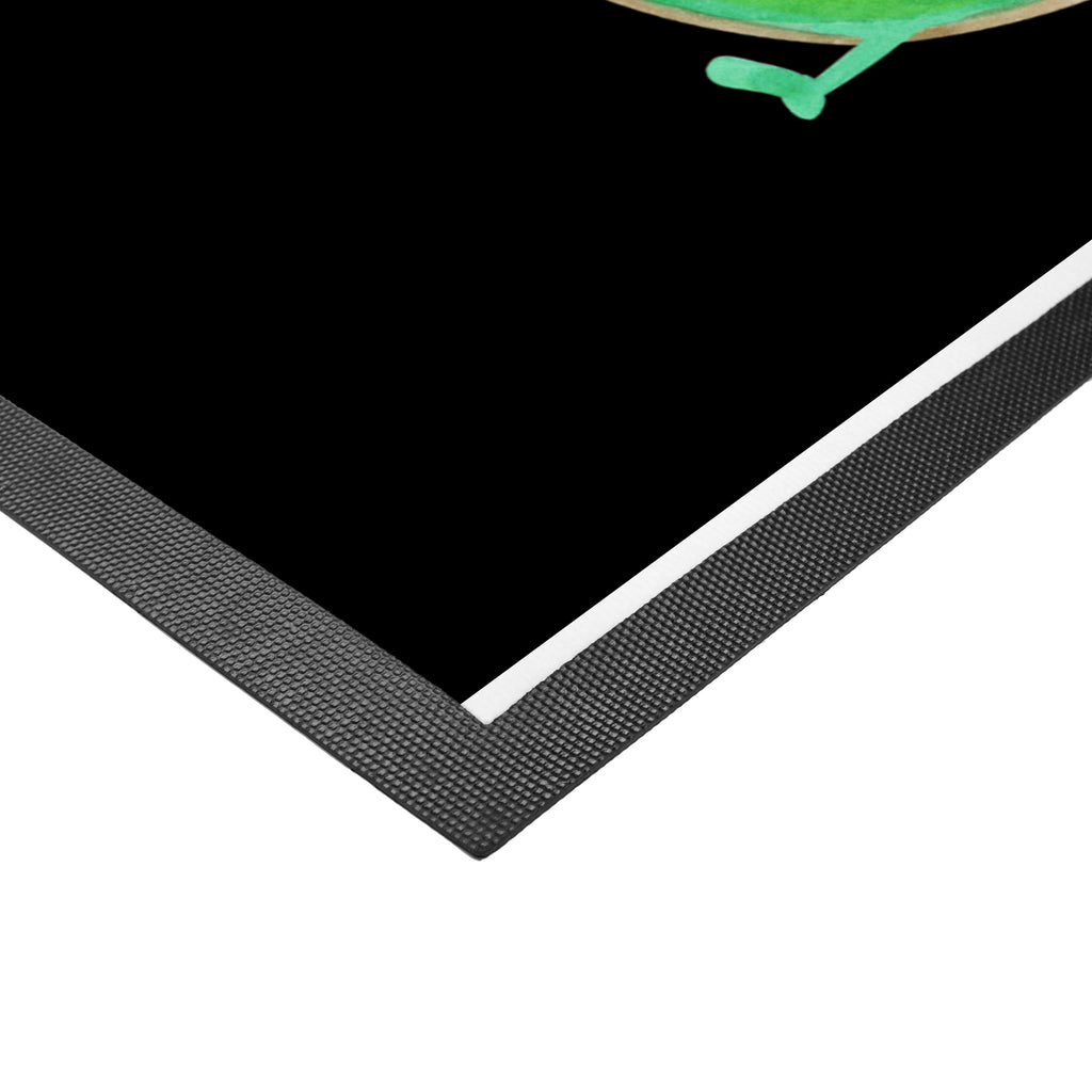 Fußmatte Avocado Happy Türvorleger, Schmutzmatte, Fußabtreter, Matte, Schmutzfänger, Fußabstreifer, Schmutzfangmatte, Türmatte, Motivfußmatte, Haustürmatte, Vorleger, Avocado, Veggie, Vegan, Gesund, Chaos