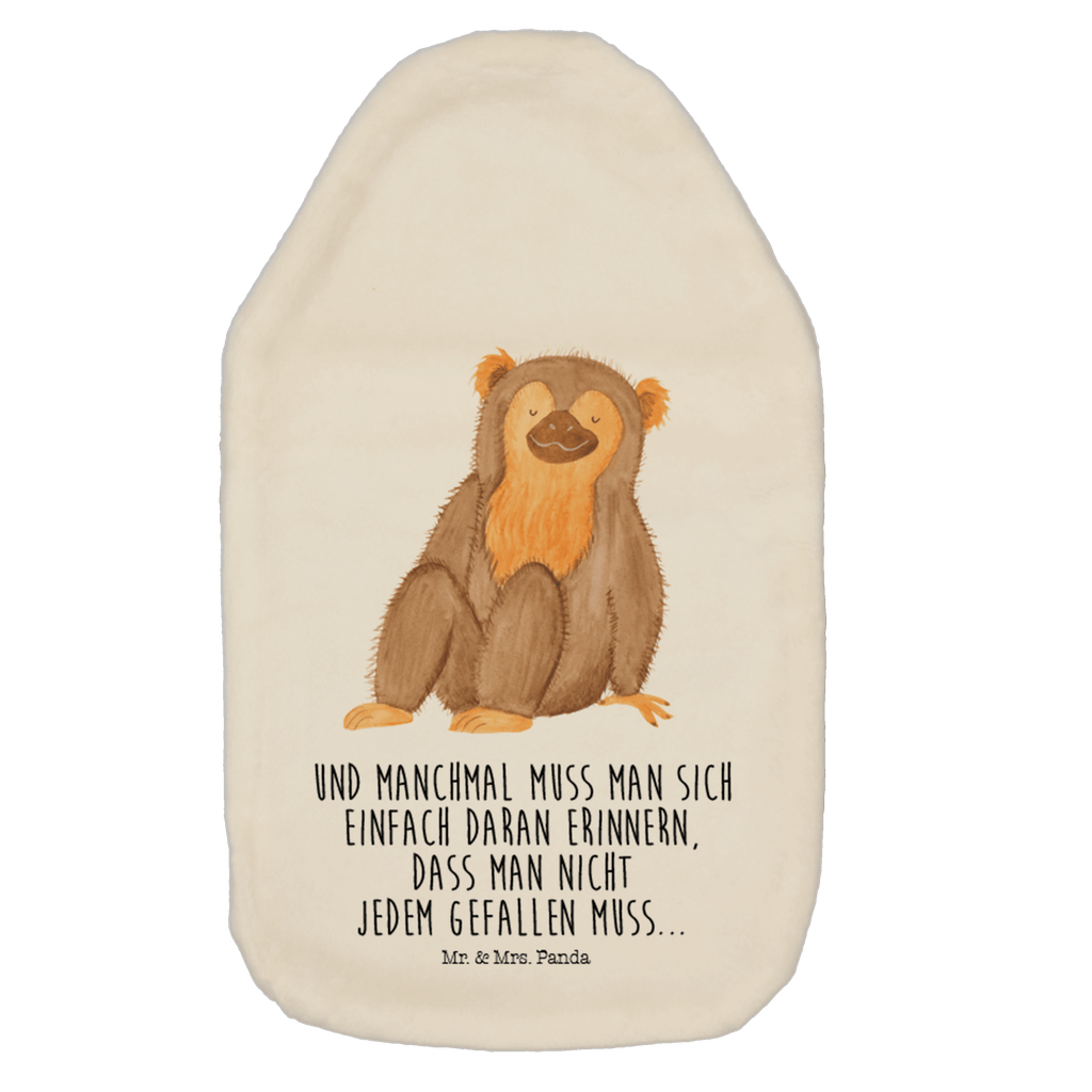 Wärmflasche Affe Wärmekissen, Kinderwärmflasche, Körnerkissen, Wärmflaschenbezug, Wärmflasche mit Bezug, Afrika, Wildtiere, Affe, Äffchen, Affen, Selbstliebe, Respekt, Motivation, Selbstachtung, Liebe, Selbstbewusstsein, Selfcare