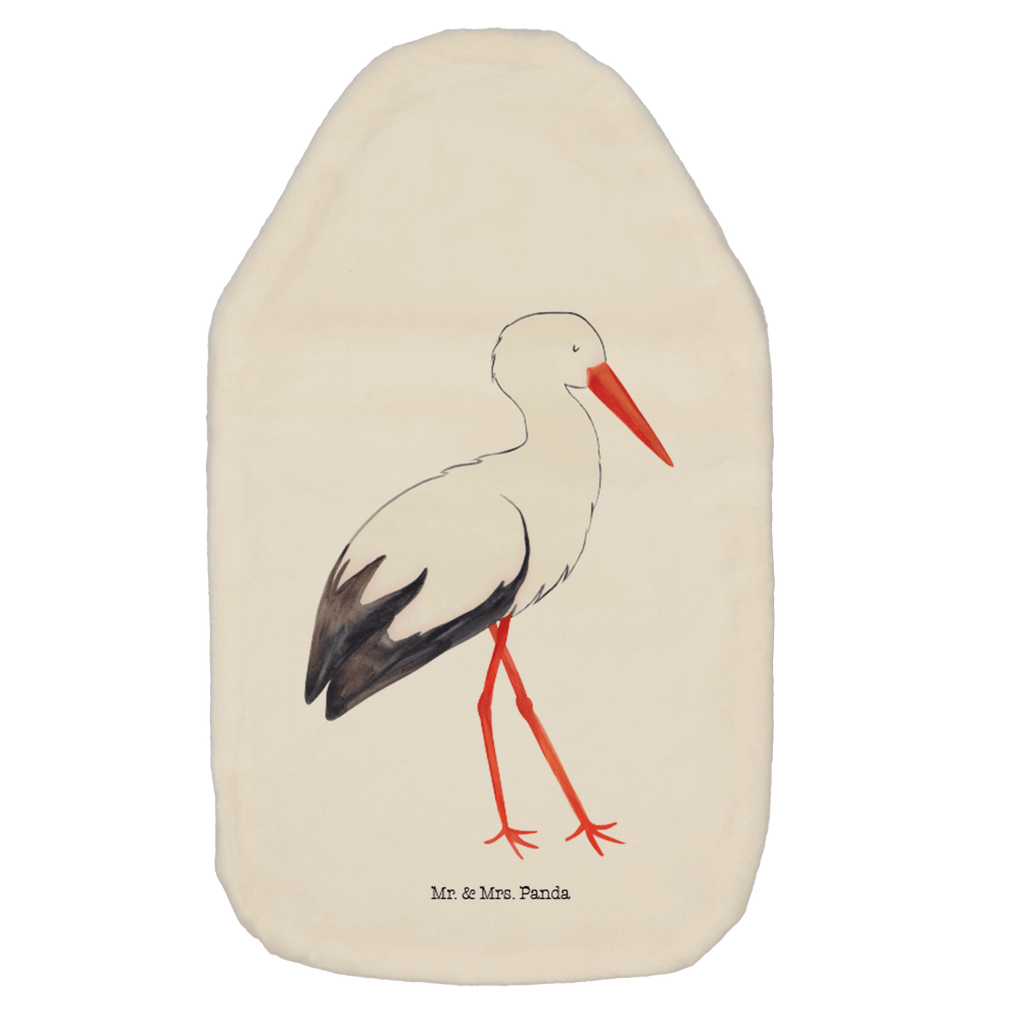 Wärmflasche Storch Wärmekissen, Kinderwärmflasche, Körnerkissen, Wärmflaschenbezug, Wärmflasche mit Bezug, Tiermotive, Gute Laune, lustige Sprüche, Tiere, Storch, Störche, Schwangerschaft, Geburt, Mutter, Mütter, Mutter werden, Schwanger, Babybauch, Baby