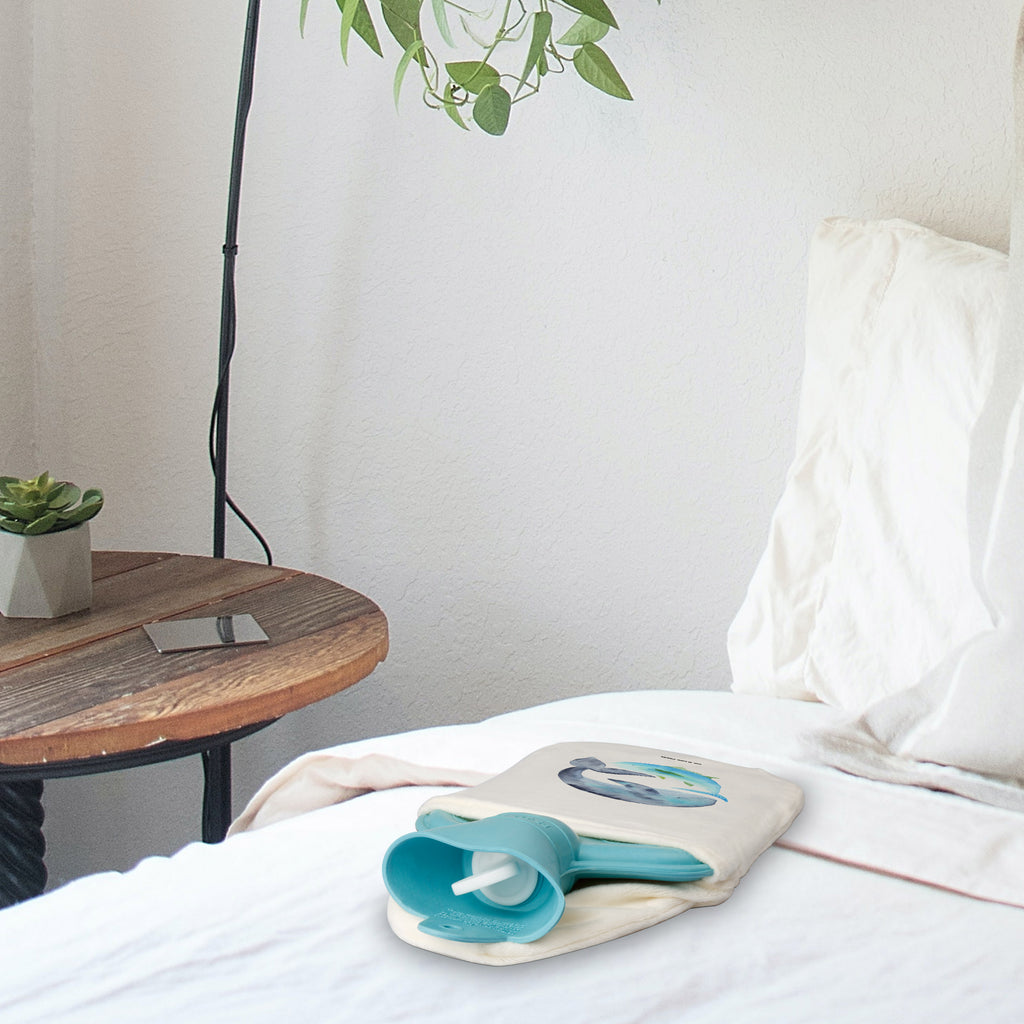 Wärmflasche Walfisch & Thunfisch Wärmekissen, Kinderwärmflasche, Körnerkissen, Wärmflaschenbezug, Wärmflasche mit Bezug, Tiermotive, Gute Laune, lustige Sprüche, Tiere, Wal, Wahl, Tunfisch, Wortwitz lustig, Spruch lustig, Flachwitz, Witz, Spruch des Tages, Flachwitz Geschenk