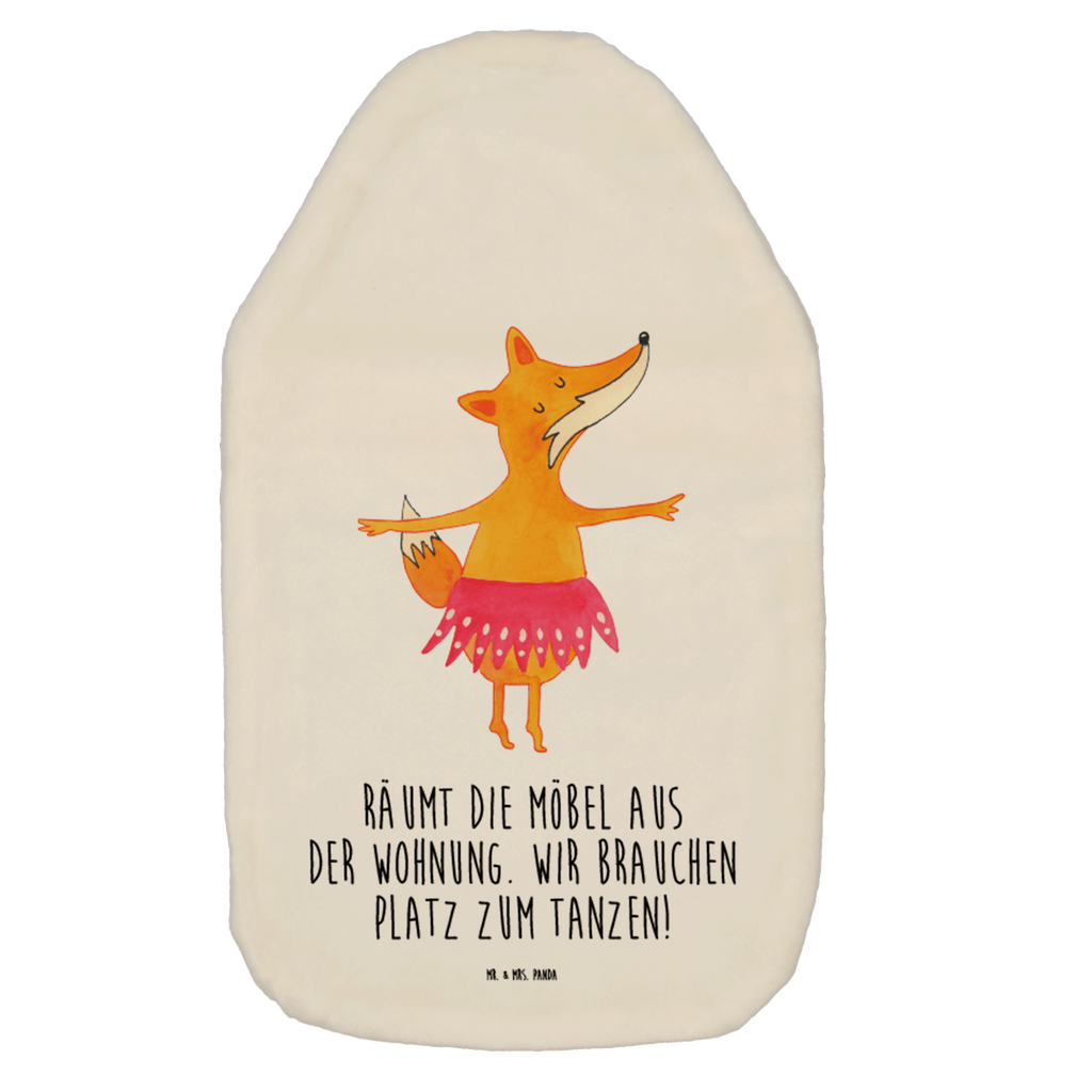Wärmflasche Fuchs Ballerina Wärmekissen, Kinderwärmflasche, Körnerkissen, Wärmflaschenbezug, Wärmflasche mit Bezug, Fuchs, Fuchs Spruch, Füchse, Füchsin, Ballerina, Ballett, Tänzerin, Tanzen, Party, Einladung, Geburtstag