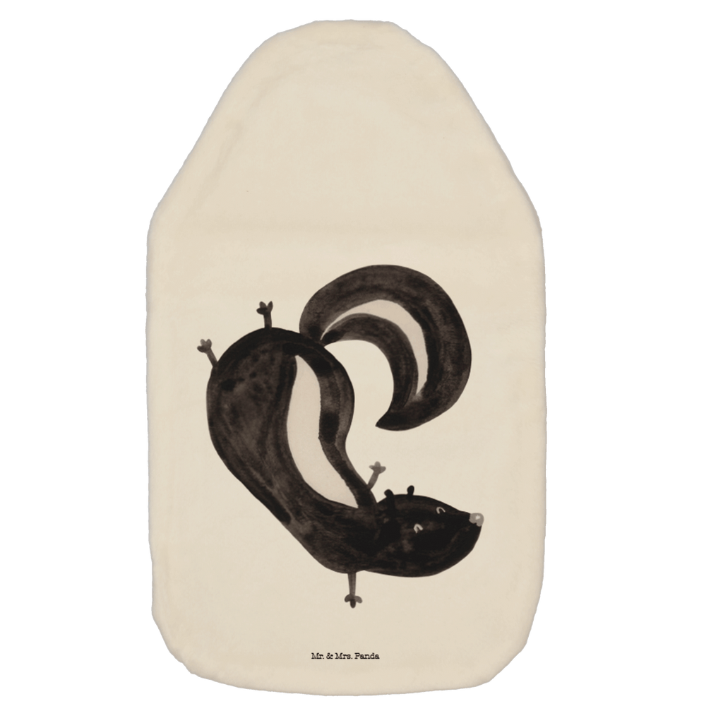 Wärmflasche Stinktier Handstand Wärmekissen, Kinderwärmflasche, Körnerkissen, Wärmflaschenbezug, Wärmflasche mit Bezug, Stinktier, Skunk, Wildtier, Raubtier, Stinker, Stinki, Spielplatz, verpielt, Kind
