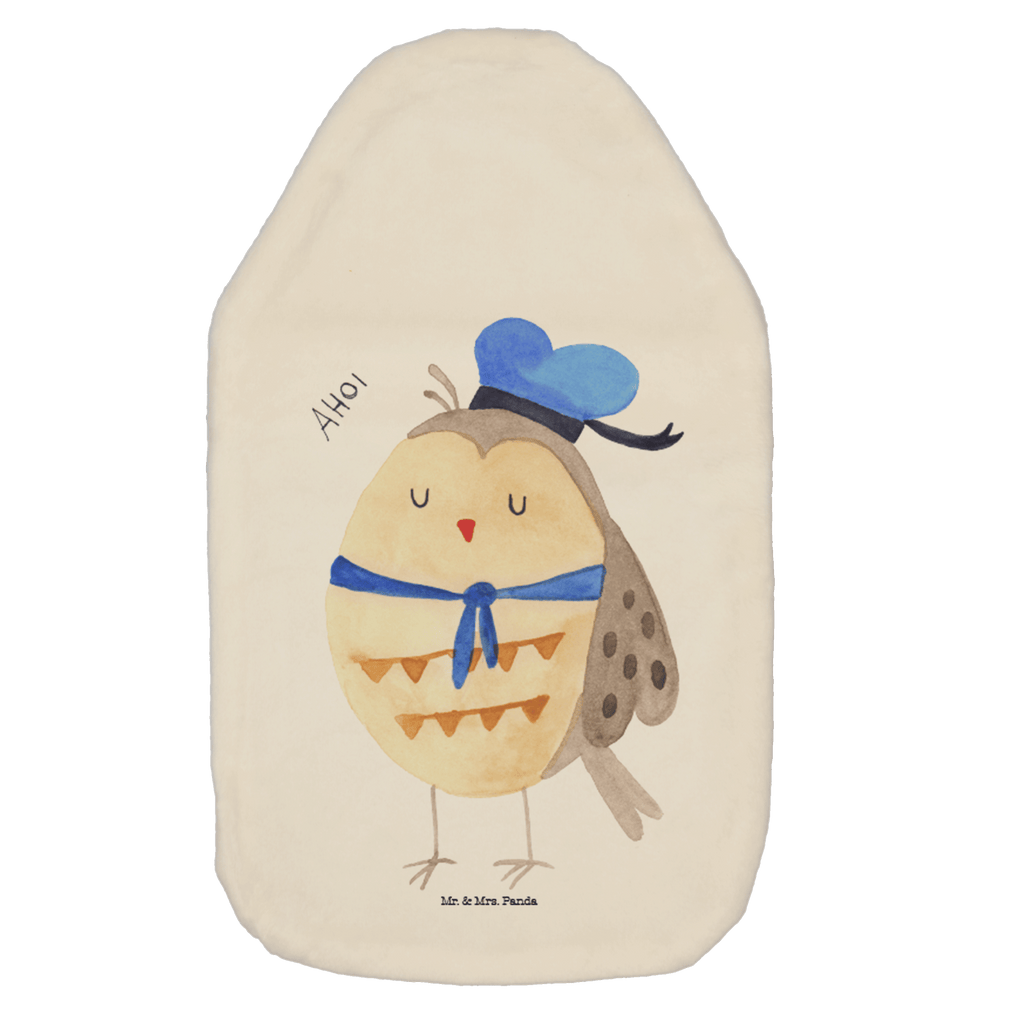 Wärmflasche Eule Matrosen Wärmekissen, Kinderwärmflasche, Körnerkissen, Wärmflaschenbezug, Wärmflasche mit Bezug, Eule, Eule Spruch, Eule Deko, Owl, Wortspiel lustig, Matrose, Freundin, Ehe, Seefahrer, Heimathafen, Hochzeitstag Geschenk