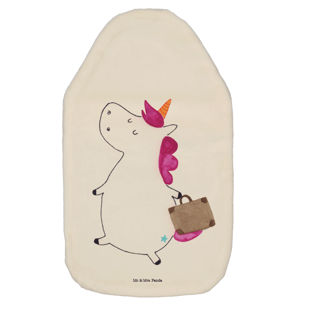 Wärmflasche Einhorn Koffer Wärmekissen, Kinderwärmflasche, Körnerkissen, Wärmflaschenbezug, Wärmflasche mit Bezug, Einhorn, Einhörner, Einhorn Deko, Pegasus, Unicorn, unicorn, Koffer, Verreisen, Reise, Gepäck, Abenteuer, Erwachsen, Kind, albern, Spaß, lustig, witzig