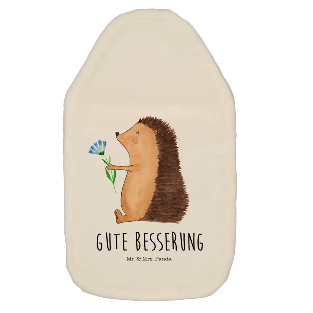 Wärmflasche Igel mit Blume Wärmekissen, Kinderwärmflasche, Körnerkissen, Wärmflaschenbezug, Wärmflasche mit Bezug, Tiermotive, Gute Laune, lustige Sprüche, Tiere, Igel, Gute Besserung, Genesungswünsche, Krankheit, Krankenhaus, krank, Besuch