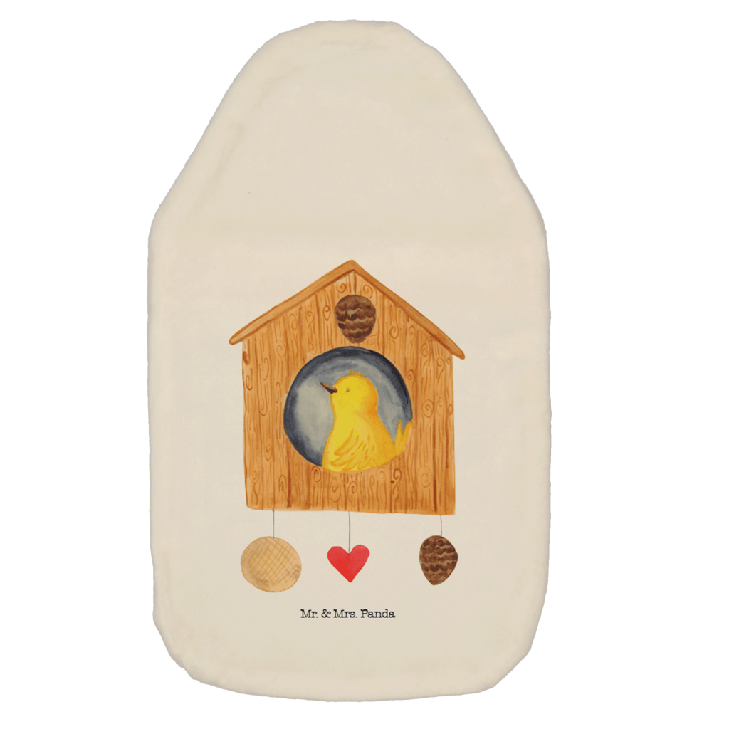 Wärmflasche Vogelhaus Wärmekissen, Kinderwärmflasche, Körnerkissen, Wärmflaschenbezug, Wärmflasche mit Bezug, Tiermotive, Gute Laune, lustige Sprüche, Tiere, Vogel, Vögel, Vogelhaus, Vogelhäuschen, Home sweet home, Zuhause, Nest, Eigenheim, Familie, Wohnung, Haus, unser Haus, Lieblingsort, Castle
