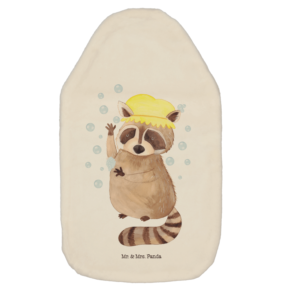 Wärmflasche Waschbär Wärmekissen, Kinderwärmflasche, Körnerkissen, Wärmflaschenbezug, Wärmflasche mit Bezug, Tiermotive, Gute Laune, lustige Sprüche, Tiere, Waschbär, Tagträumen, Plan, Fröhlich, waschen, Seifenblasen