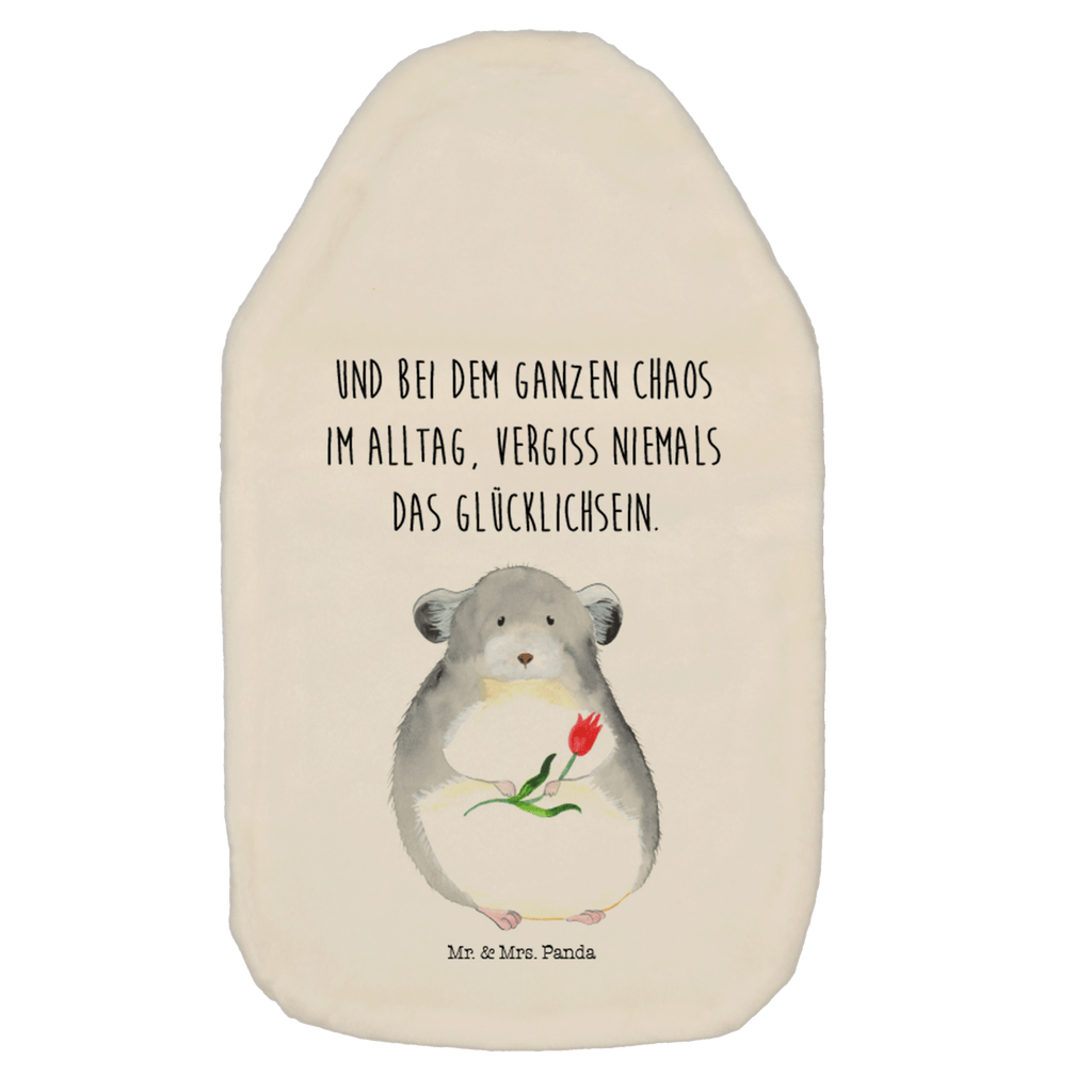Wärmflasche Chinchilla mit Blume Wärmekissen, Kinderwärmflasche, Körnerkissen, Wärmflaschenbezug, Wärmflasche mit Bezug, Tiermotive, Gute Laune, lustige Sprüche, Tiere, Chinchilla, Chinchillas, Liebeskummer, Kummer, Depressionen, traurig sein, Chaos, Glücklichsein, Büro, Büroalltag
