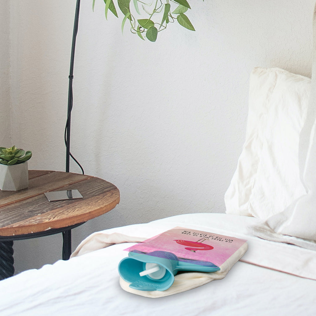 Wärmflasche Flamingo stolz Wärmekissen, Kinderwärmflasche, Körnerkissen, Wärmflaschenbezug, Wärmflasche mit Bezug, Flamingo, stolz, Freude, Selbstliebe, Selbstakzeptanz, Freundin, beste Freundin, Tochter, Mama, Schwester