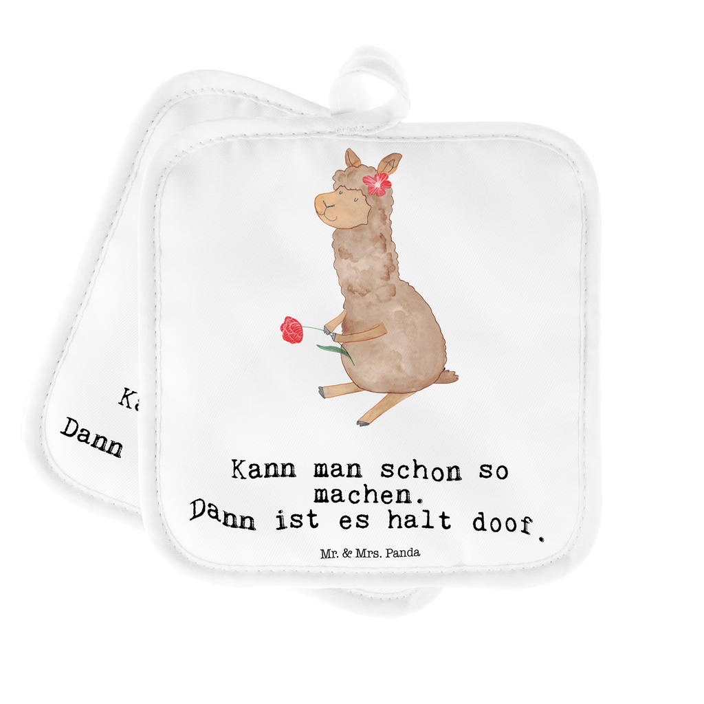 2er Set Topflappen  Alpaka Blume Topflappen, Topfuntersetzer, Ofenhandschuh, Topflappen Set, Topflappen lustig, Topflappen mit Spruch, Alpaka, Lama, Blume, Lamas, Alpaka Zitat, Alpaka Spruch, Alpaka Dekor, Alpaka Geschenk, Alpaka Dekoration, Alpaka Witz, Motiv Alpaka