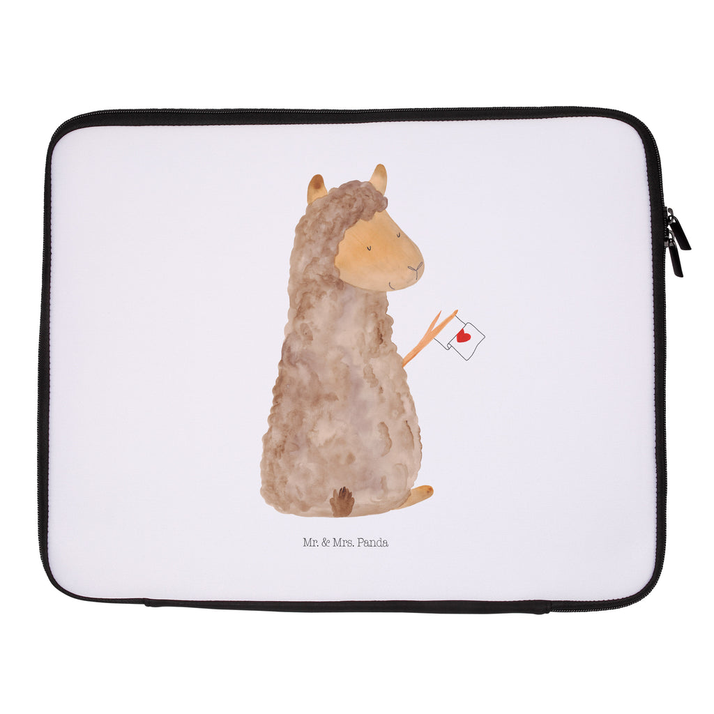 20 x 28 Notebook Tasche  Alpaka Fahne Notebook Tasche, Laptop, Computertasche, Tasche, Alpaka, Lama, Alpakas, Lamas, Liebe