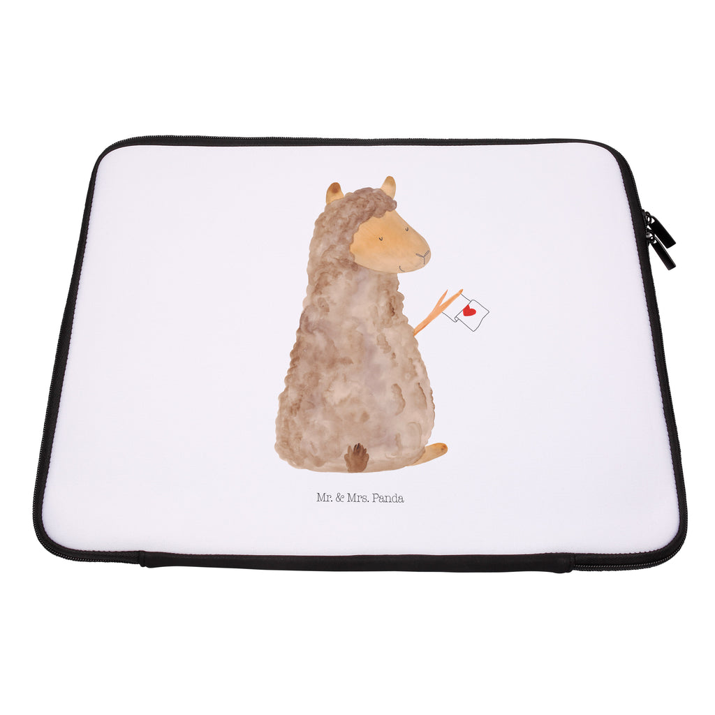 20 x 28 Notebook Tasche  Alpaka Fahne Notebook Tasche, Laptop, Computertasche, Tasche, Alpaka, Lama, Alpakas, Lamas, Liebe