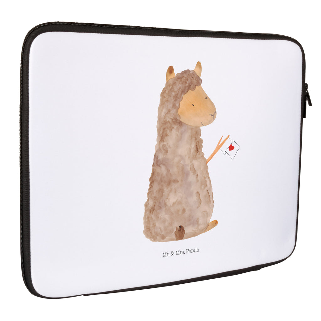20 x 28 Notebook Tasche  Alpaka Fahne Notebook Tasche, Laptop, Computertasche, Tasche, Alpaka, Lama, Alpakas, Lamas, Liebe