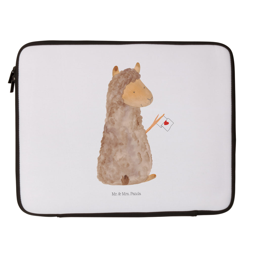20 x 28 Notebook Tasche  Alpaka Fahne Notebook Tasche, Laptop, Computertasche, Tasche, Alpaka, Lama, Alpakas, Lamas, Liebe