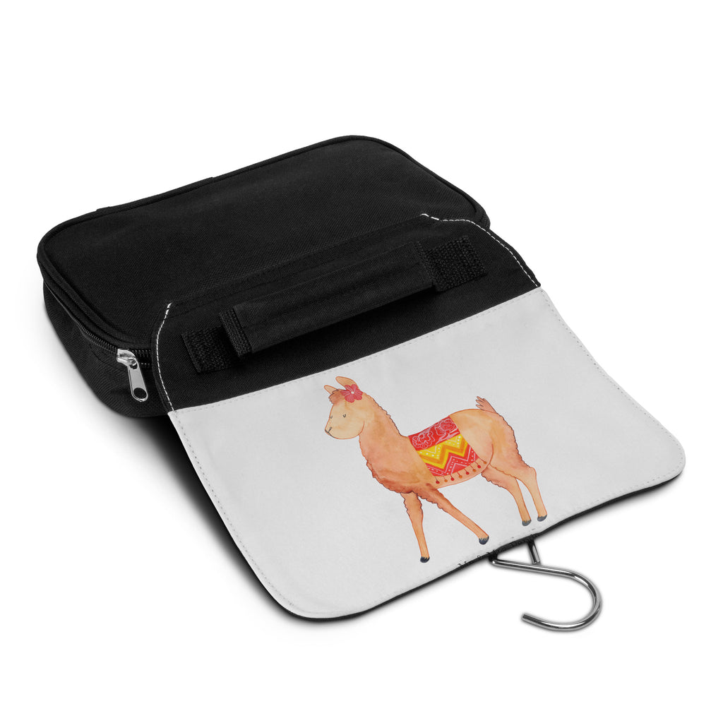 Kulturbeutel Alpaka stolz Kulturbeutel, Zum Aufhängen, Waschtasche, Kosmetiktasche, Damen, Herren, Aufbewahrungstasche, Schminktasche, Kosmetikbeutel, Organizer, Kulturtasche, Schminkutensil, Alpaka, Lama