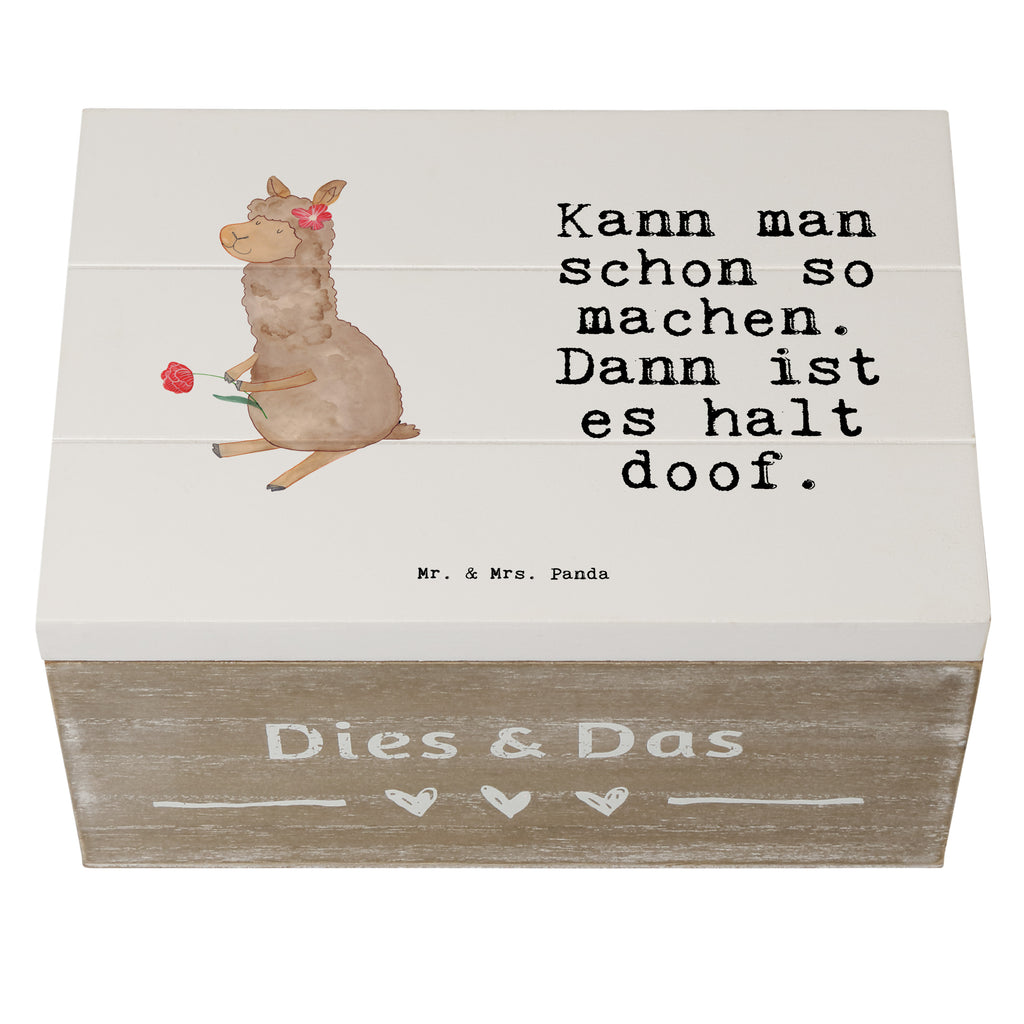 Holzkiste Alpaka Blume Holzkiste, Kiste, Schatzkiste, Truhe, Schatulle, XXL, Erinnerungsbox, Erinnerungskiste, Dekokiste, Aufbewahrungsbox, Alpaka, Lama, Blume, Lamas, Alpaka Zitat, Alpaka Spruch, Alpaka Dekor, Alpaka Geschenk, Alpaka Dekoration, Alpaka Witz, Motiv Alpaka