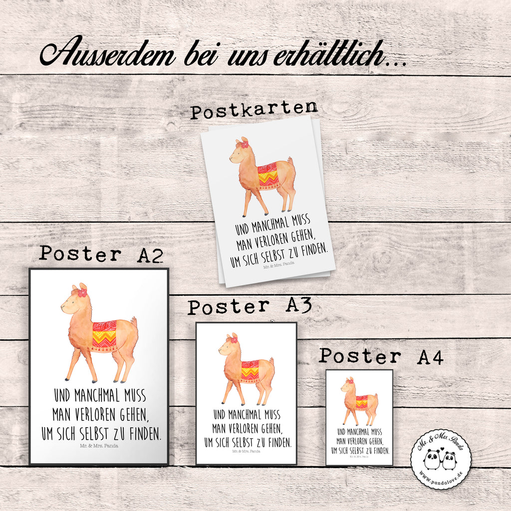 Poster Alpaka stolz Poster, Wandposter, Bild, Wanddeko, Küchenposter, Kinderposter, Wanddeko Bild, Raumdekoration, Wanddekoration, Handgemaltes Poster, Mr. & Mrs. Panda Poster, Designposter, Kunstdruck, Posterdruck, Alpaka, Lama