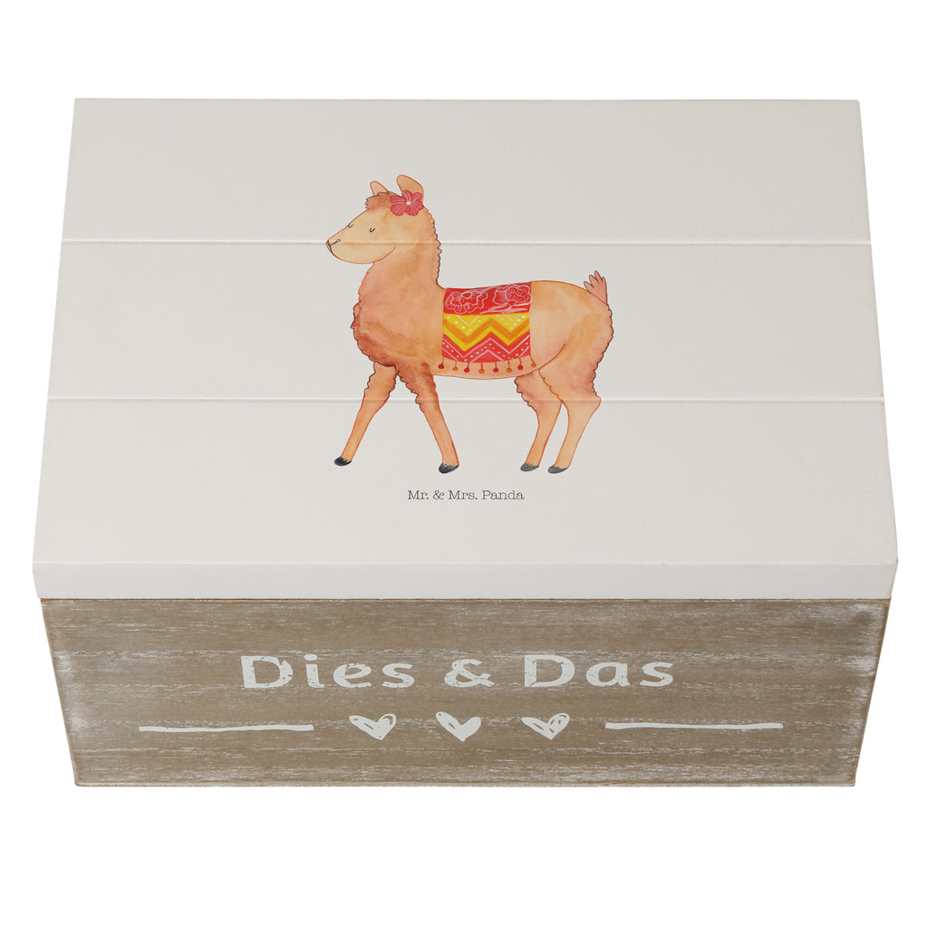 Holzkiste Alpaka stolz Holzkiste, Kiste, Schatzkiste, Truhe, Schatulle, XXL, Erinnerungsbox, Erinnerungskiste, Dekokiste, Aufbewahrungsbox, Alpaka, Lama