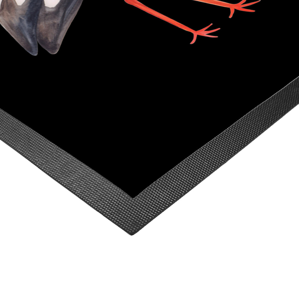 Fußmatte Storch Storch, Störche, Schwangerschaft, Geburt, Mutter, Mütter, Mutter werden, Schwanger, Babybauch, Baby	 Türvorleger, Schmutzmatte, Fußabtreter, Matte, Schmutzfänger, Fußabstreifer, Schmutzfangmatte, Türmatte, Motivfußmatte,  Haustürmatte, Vorleger  süße Tiermotive, gute Laune, lustige Sprüche, Tiere