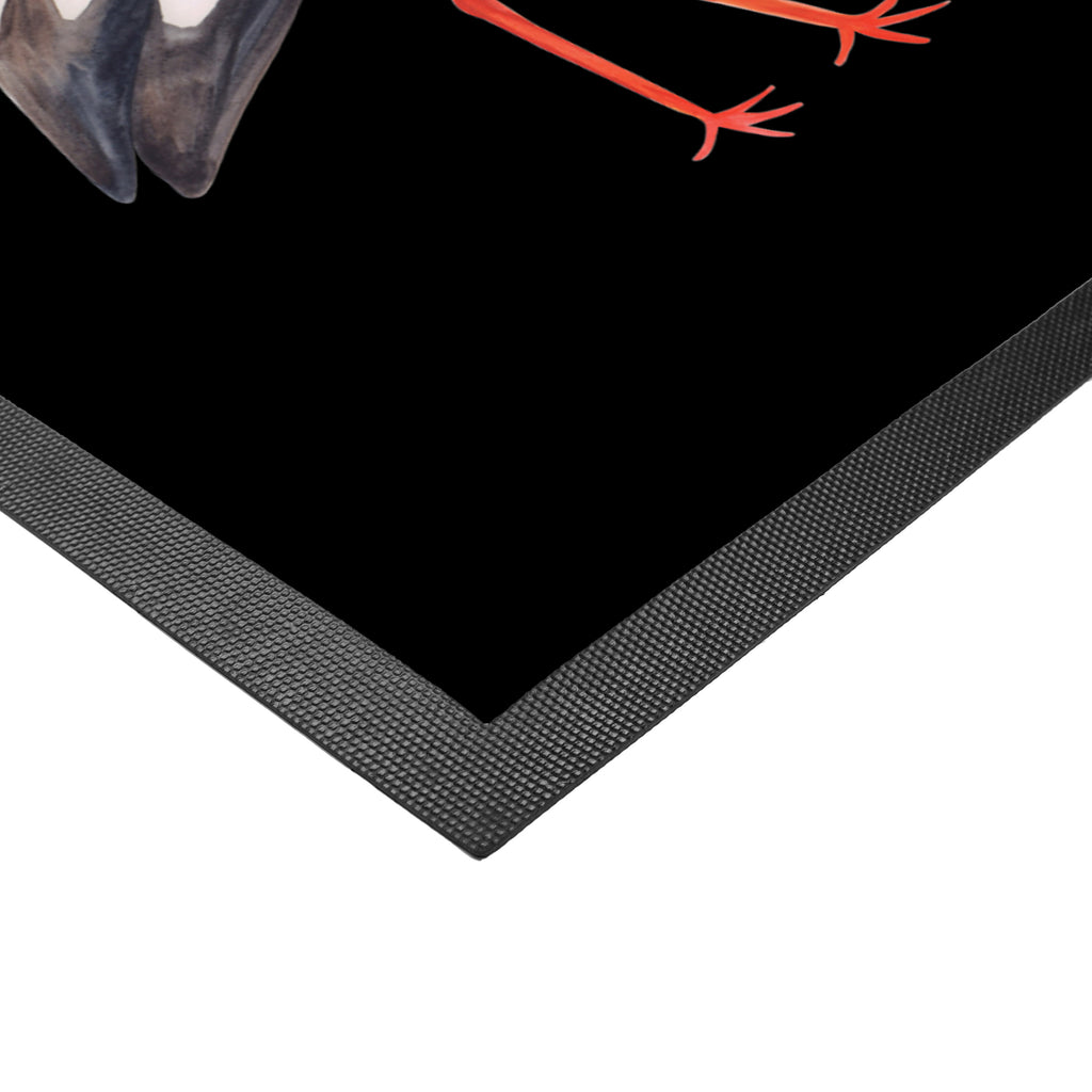 Fußmatte Storch Storch, Störche, Schwangerschaft, Geburt, Mutter, Mütter, Mutter werden, Schwanger, Babybauch, Baby	 Türvorleger, Schmutzmatte, Fußabtreter, Matte, Schmutzfänger, Fußabstreifer, Schmutzfangmatte, Türmatte, Motivfußmatte,  Haustürmatte, Vorleger  süße Tiermotive, gute Laune, lustige Sprüche, Tiere