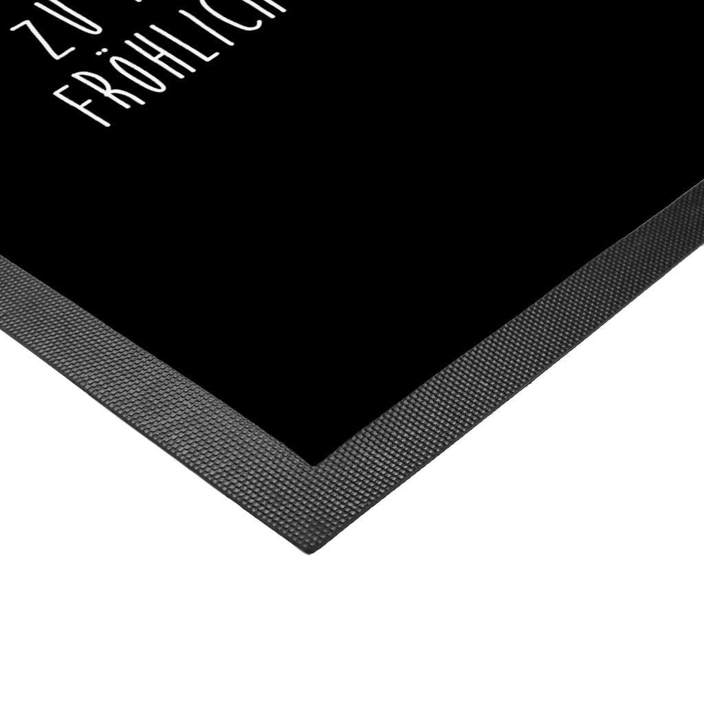 Fußmatte Rabe mit Sombrero Türvorleger, Schmutzmatte, Fußabtreter, Matte, Schmutzfänger, Fußabstreifer, Schmutzfangmatte, Türmatte, Motivfußmatte, Haustürmatte, Vorleger, Tiermotive, Gute Laune, lustige Sprüche, Tiere, Rabe, Vogel, Vögel, Spruch positiv, fröhlich sein, glücklich sein, Glück Spruch, froh, Elster, Motivation