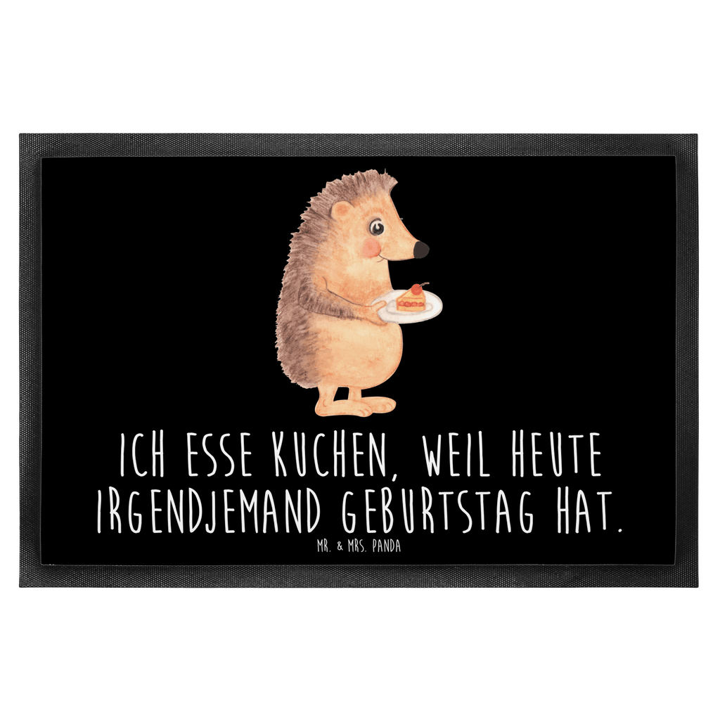 Fußmatte Igel mit Kuchenstück Igel, Essen Spruch, Kuchen, Backen Geschenk, Kuchen backen, Einladung Party, Geburtstagskuchen, Torte  Türvorleger, Schmutzmatte, Fußabtreter, Matte, Schmutzfänger, Fußabstreifer, Schmutzfangmatte, Türmatte, Motivfußmatte,  Haustürmatte, Vorleger  süße Tiermotive, gute Laune, lustige Sprüche, Tiere