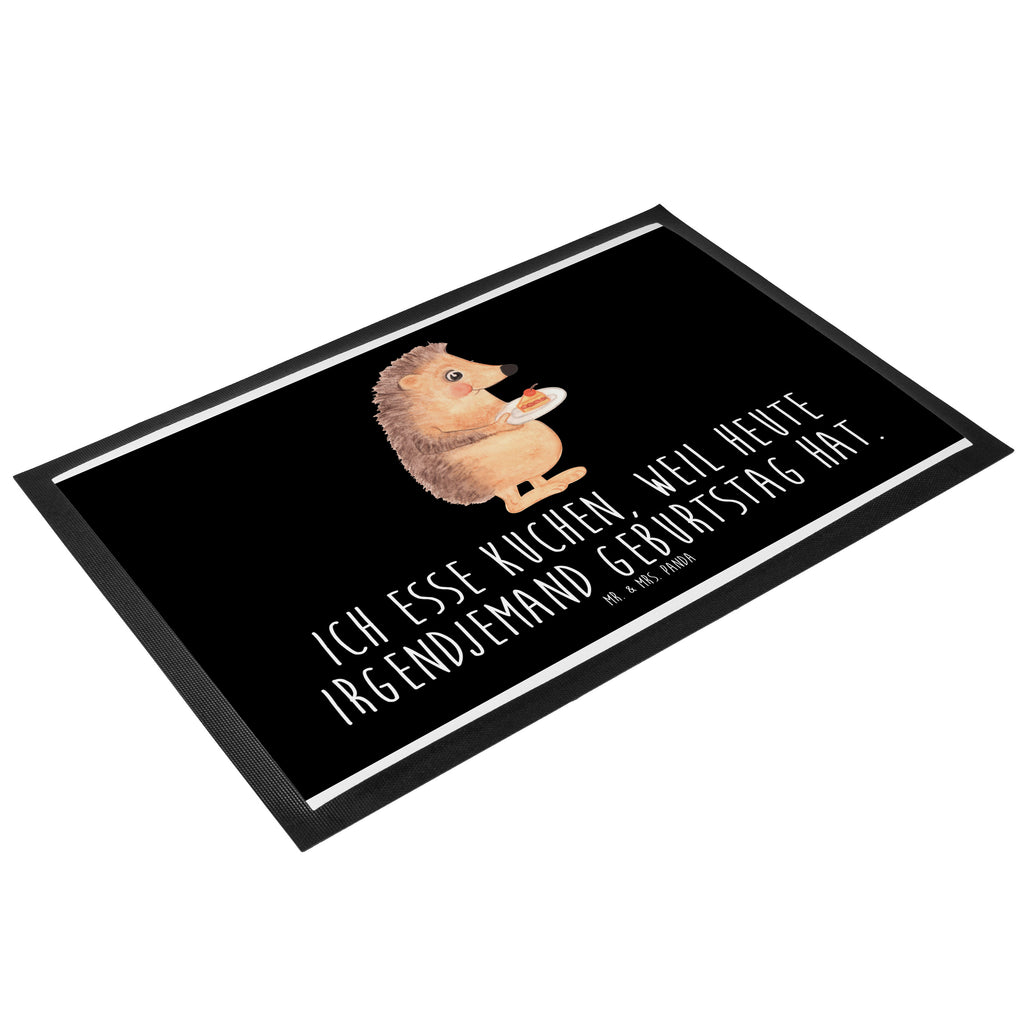 Fußmatte Igel mit Kuchenstück Igel, Essen Spruch, Kuchen, Backen Geschenk, Kuchen backen, Einladung Party, Geburtstagskuchen, Torte  Türvorleger, Schmutzmatte, Fußabtreter, Matte, Schmutzfänger, Fußabstreifer, Schmutzfangmatte, Türmatte, Motivfußmatte,  Haustürmatte, Vorleger  süße Tiermotive, gute Laune, lustige Sprüche, Tiere