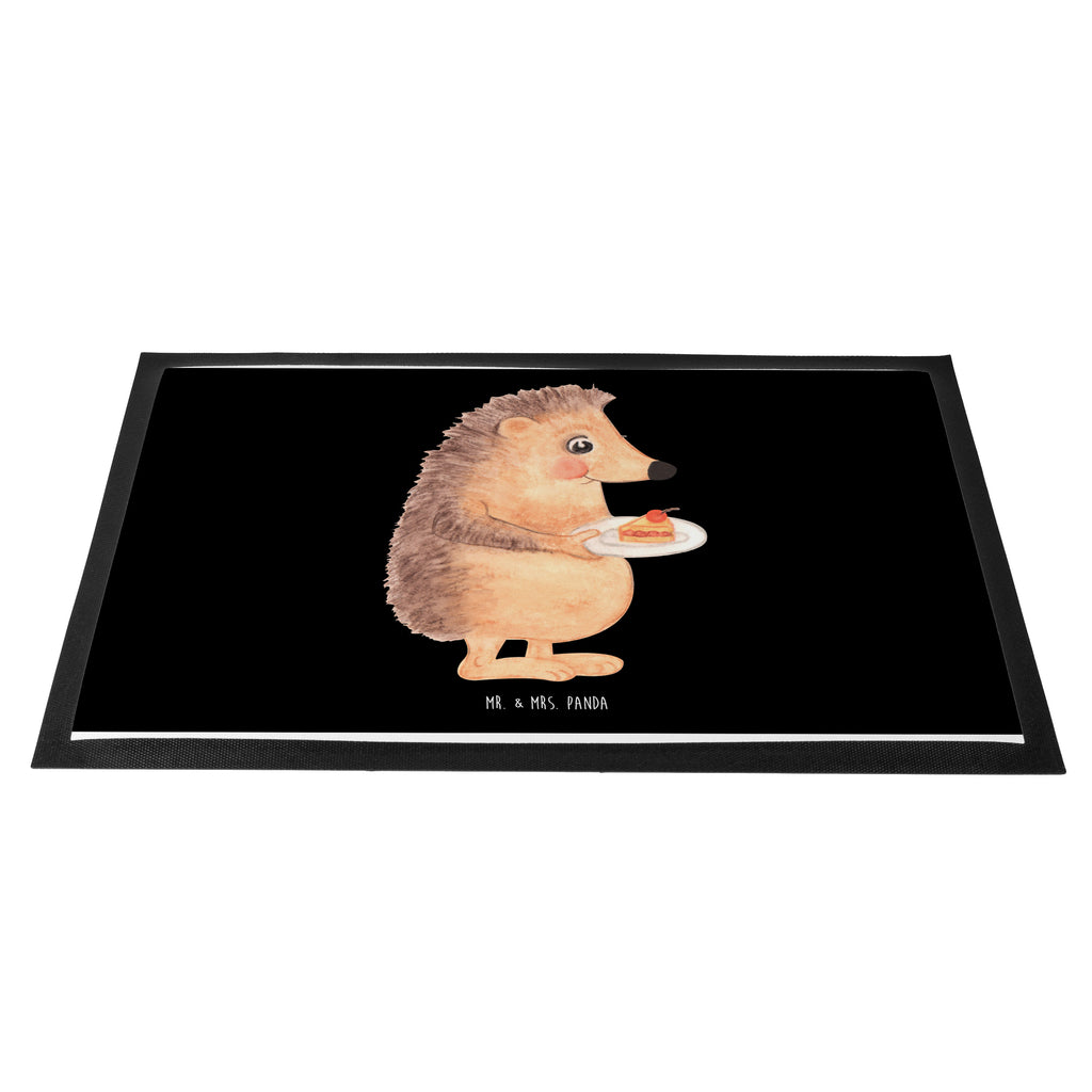 Fußmatte Igel mit Kuchenstück Igel, Essen Spruch, Kuchen, Backen Geschenk, Kuchen backen, Einladung Party, Geburtstagskuchen, Torte  Türvorleger, Schmutzmatte, Fußabtreter, Matte, Schmutzfänger, Fußabstreifer, Schmutzfangmatte, Türmatte, Motivfußmatte,  Haustürmatte, Vorleger  süße Tiermotive, gute Laune, lustige Sprüche, Tiere