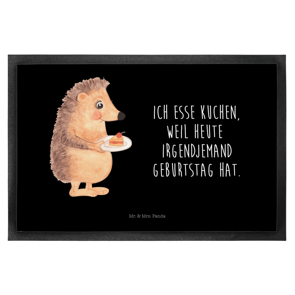 Fußmatte Igel mit Kuchenstück Igel, Essen Spruch, Kuchen, Backen Geschenk, Kuchen backen, Einladung Party, Geburtstagskuchen, Torte  Türvorleger, Schmutzmatte, Fußabtreter, Matte, Schmutzfänger, Fußabstreifer, Schmutzfangmatte, Türmatte, Motivfußmatte,  Haustürmatte, Vorleger  süße Tiermotive, gute Laune, lustige Sprüche, Tiere