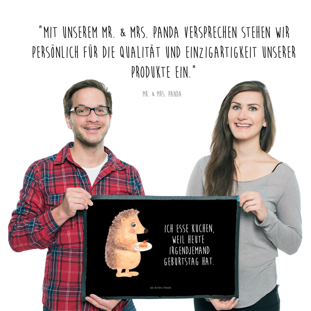 Fußmatte Igel mit Kuchenstück Igel, Essen Spruch, Kuchen, Backen Geschenk, Kuchen backen, Einladung Party, Geburtstagskuchen, Torte  Türvorleger, Schmutzmatte, Fußabtreter, Matte, Schmutzfänger, Fußabstreifer, Schmutzfangmatte, Türmatte, Motivfußmatte,  Haustürmatte, Vorleger  süße Tiermotive, gute Laune, lustige Sprüche, Tiere