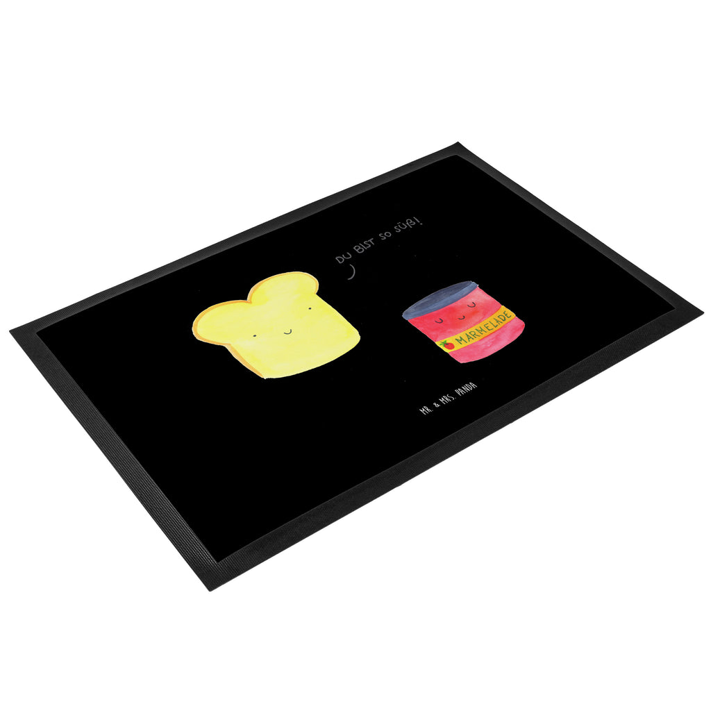 Fußmatte Toast & Marmelade Türvorleger, Schmutzmatte, Fußabtreter, Matte, Schmutzfänger, Fußabstreifer, Schmutzfangmatte, Türmatte, Motivfußmatte, Haustürmatte, Vorleger, Tiermotive, Gute Laune, lustige Sprüche, Tiere, Toast, Marmelade, Dreamteam, süße Postkarte, süß, Küche Deko, Küche Spruch, Frühstück Einladung, Brot, Toastbrot
