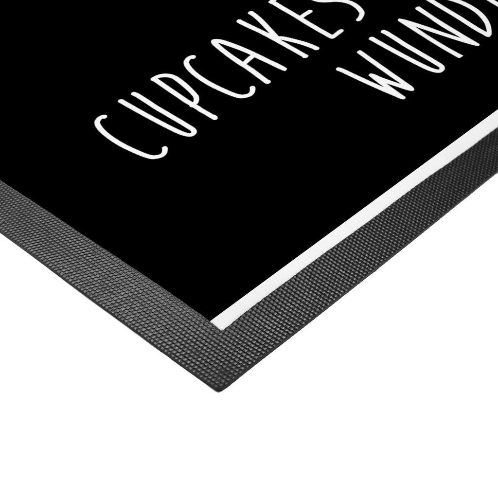 Fußmatte Cupcake Cupcakes, Muffin, Wunder, Küche Deko, Küche Spruch, Backen Geschenk, Geschenk Koch, Motivation Sprüche Türvorleger, Schmutzmatte, Fußabtreter, Matte, Schmutzfänger, Fußabstreifer, Schmutzfangmatte, Türmatte, Motivfußmatte,  Haustürmatte, Vorleger  süße Tiermotive, gute Laune, lustige Sprüche, Tiere