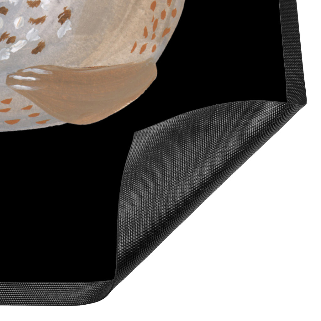 Fußmatte Robbe lachend Robbe, Robben, Seehund, Strand, Meerestier, Ostsee, Nordsee Türvorleger, Schmutzmatte, Fußabtreter, Matte, Schmutzfänger, Fußabstreifer, Schmutzfangmatte, Türmatte, Motivfußmatte,  Haustürmatte, Vorleger  süße Tiermotive, gute Laune, lustige Sprüche, Tiere