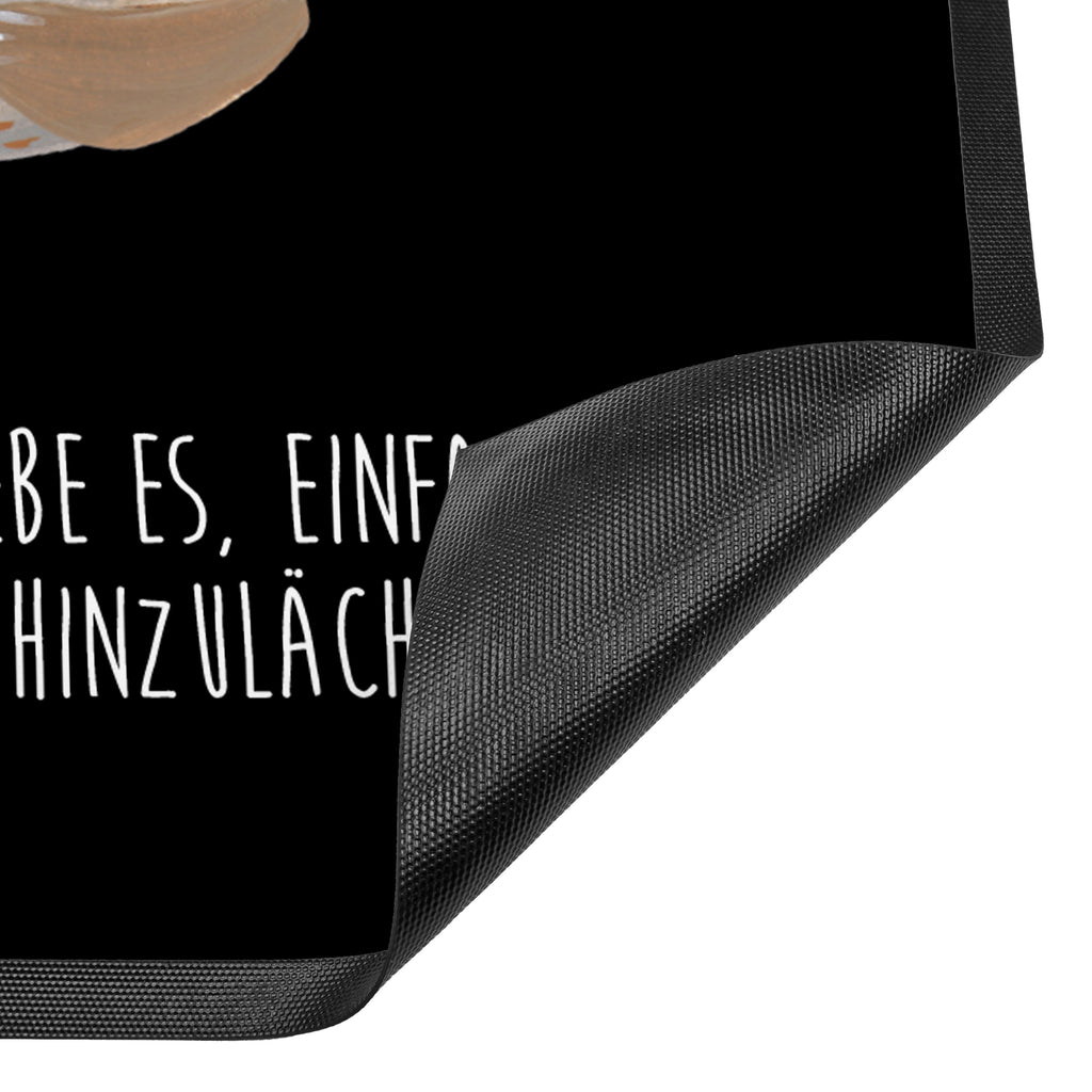 Fußmatte Robbe lachend Robbe, Robben, Seehund, Strand, Meerestier, Ostsee, Nordsee Türvorleger, Schmutzmatte, Fußabtreter, Matte, Schmutzfänger, Fußabstreifer, Schmutzfangmatte, Türmatte, Motivfußmatte,  Haustürmatte, Vorleger  süße Tiermotive, gute Laune, lustige Sprüche, Tiere