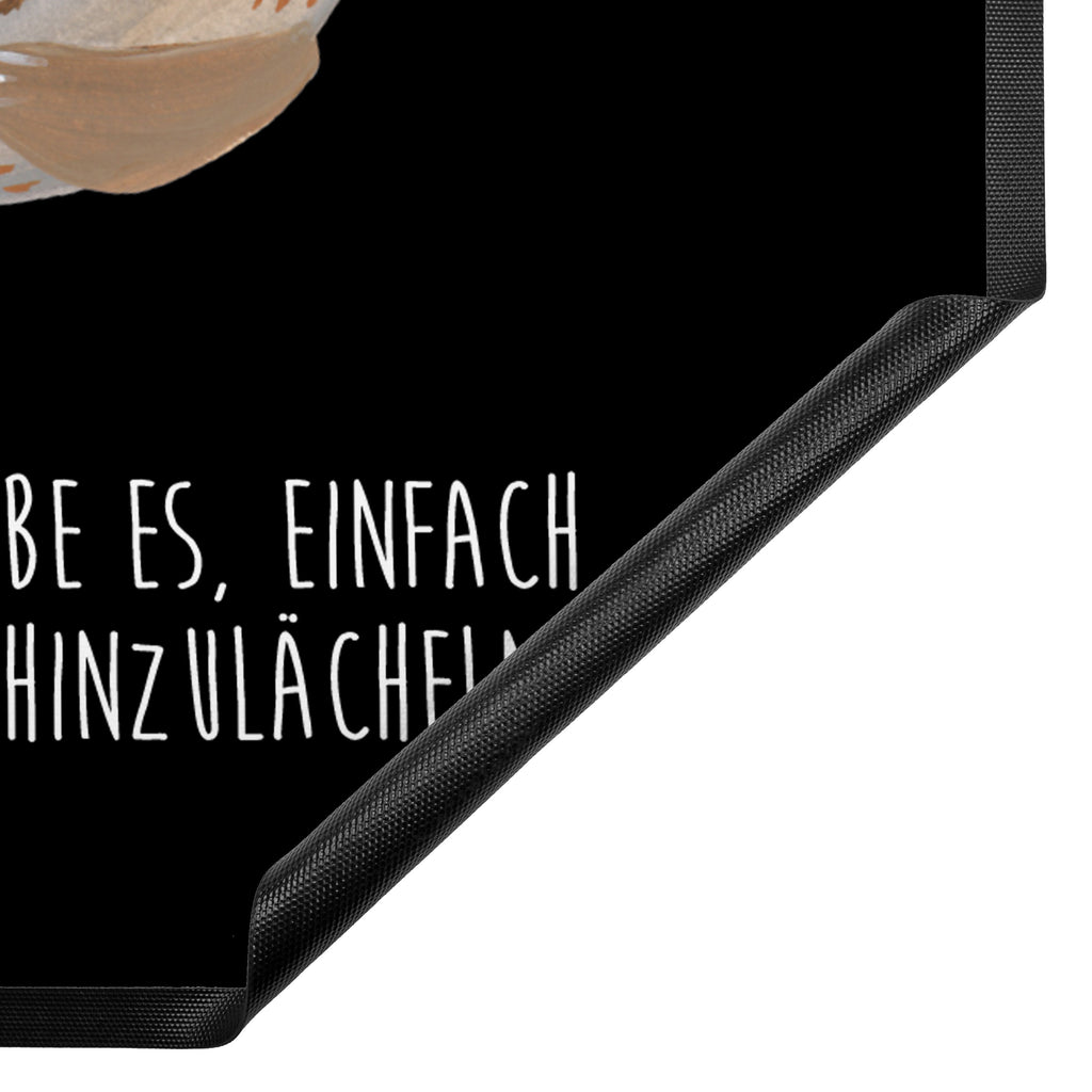 Fußmatte Robbe lachend Robbe, Robben, Seehund, Strand, Meerestier, Ostsee, Nordsee Türvorleger, Schmutzmatte, Fußabtreter, Matte, Schmutzfänger, Fußabstreifer, Schmutzfangmatte, Türmatte, Motivfußmatte,  Haustürmatte, Vorleger  süße Tiermotive, gute Laune, lustige Sprüche, Tiere