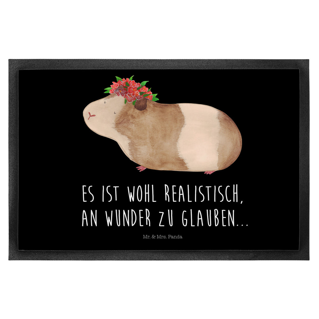 Fußmatte Meerschweinchen weise Meerschweinchen, Meerie, Meeries, Wunder, Blumenkind, Realität, Spruch, Weisheit, Motivation, Wunderland Türvorleger, Schmutzmatte, Fußabtreter, Matte, Schmutzfänger, Fußabstreifer, Schmutzfangmatte, Türmatte, Motivfußmatte,  Haustürmatte, Vorleger  süße Tiermotive, gute Laune, lustige Sprüche, Tiere
