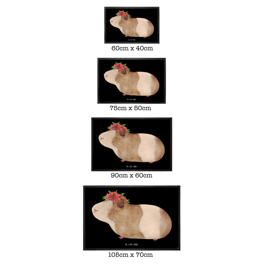 Fußmatte Meerschweinchen weise Meerschweinchen, Meerie, Meeries, Wunder, Blumenkind, Realität, Spruch, Weisheit, Motivation, Wunderland Türvorleger, Schmutzmatte, Fußabtreter, Matte, Schmutzfänger, Fußabstreifer, Schmutzfangmatte, Türmatte, Motivfußmatte,  Haustürmatte, Vorleger  süße Tiermotive, gute Laune, lustige Sprüche, Tiere