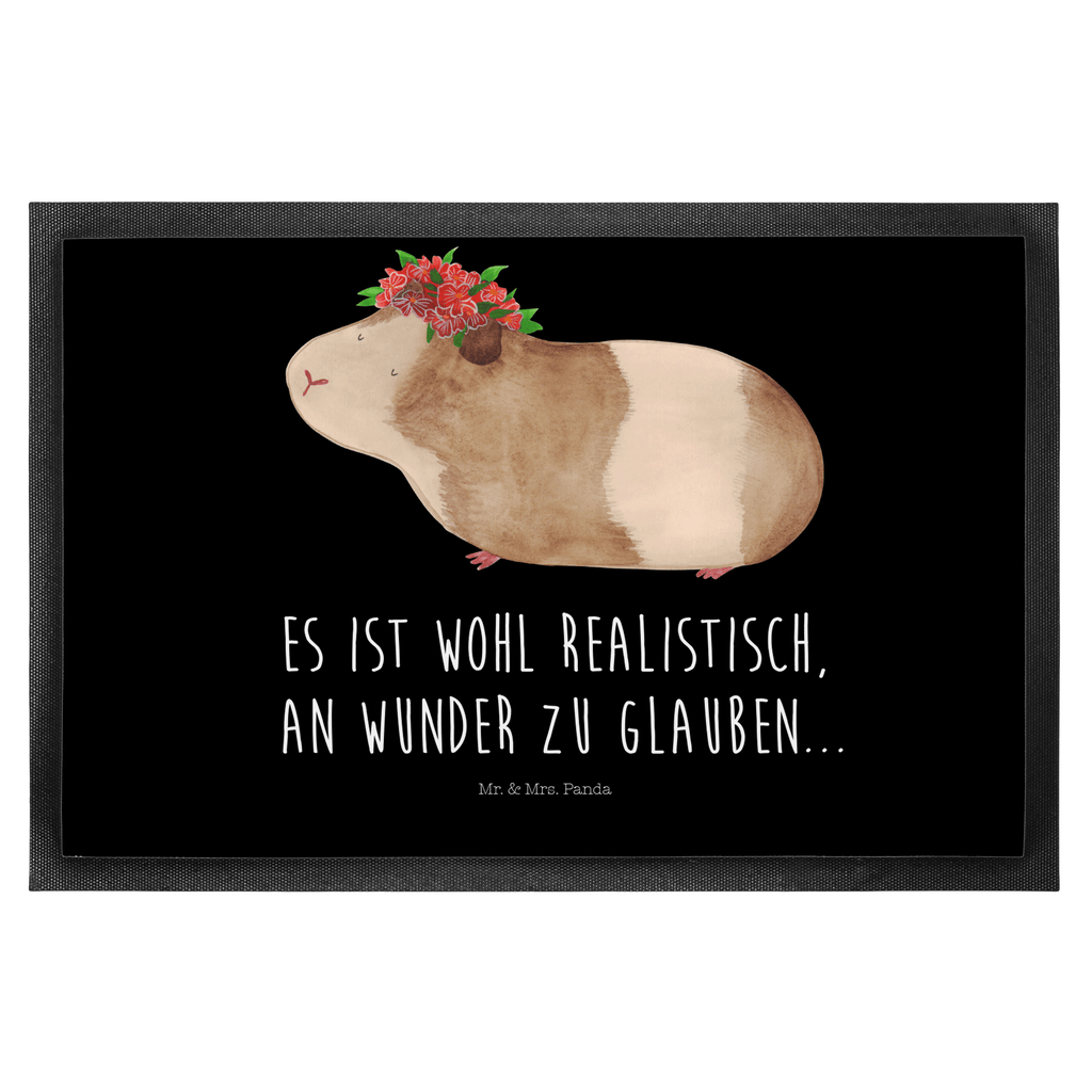 Fußmatte Meerschweinchen weise Meerschweinchen, Meerie, Meeries, Wunder, Blumenkind, Realität, Spruch, Weisheit, Motivation, Wunderland Türvorleger, Schmutzmatte, Fußabtreter, Matte, Schmutzfänger, Fußabstreifer, Schmutzfangmatte, Türmatte, Motivfußmatte,  Haustürmatte, Vorleger  süße Tiermotive, gute Laune, lustige Sprüche, Tiere