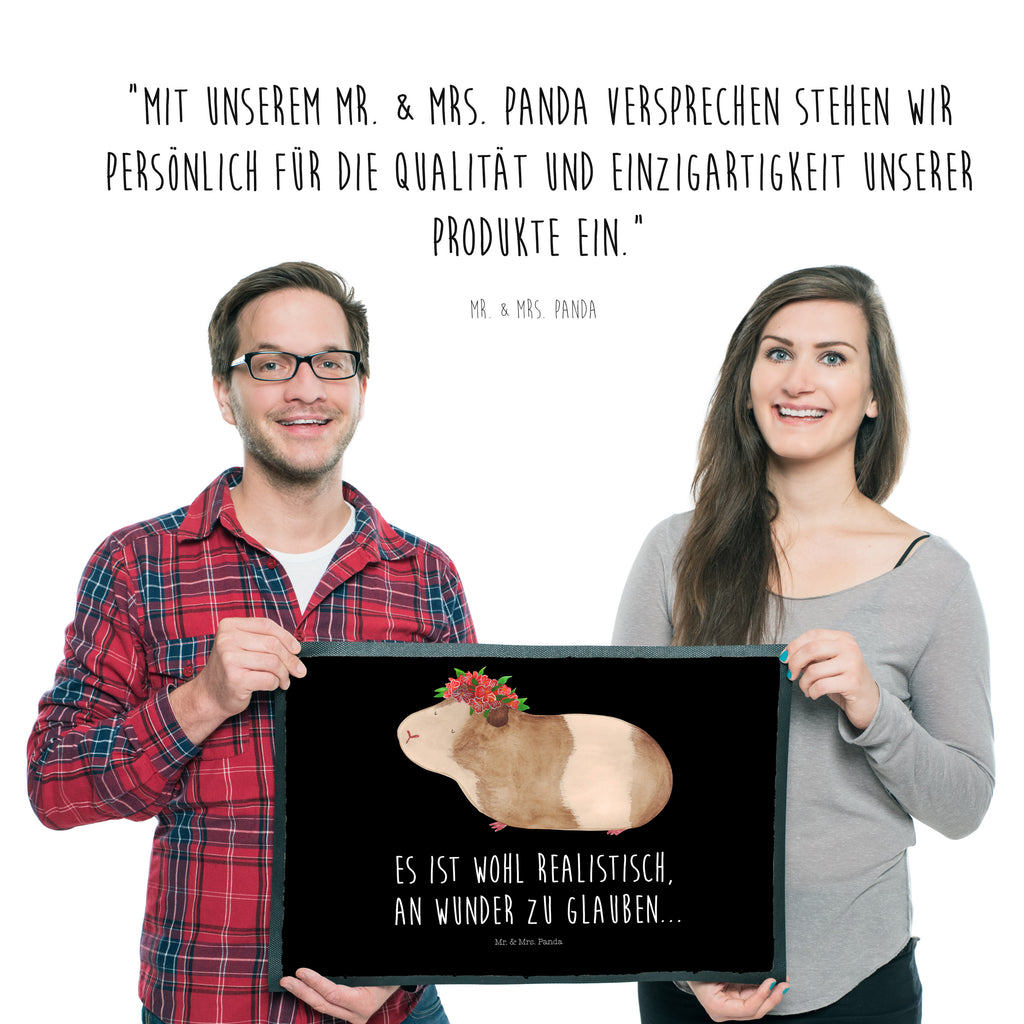 Fußmatte Meerschweinchen weise Meerschweinchen, Meerie, Meeries, Wunder, Blumenkind, Realität, Spruch, Weisheit, Motivation, Wunderland Türvorleger, Schmutzmatte, Fußabtreter, Matte, Schmutzfänger, Fußabstreifer, Schmutzfangmatte, Türmatte, Motivfußmatte,  Haustürmatte, Vorleger  süße Tiermotive, gute Laune, lustige Sprüche, Tiere