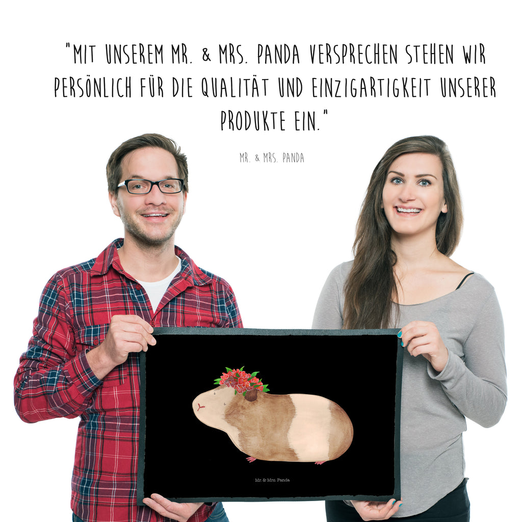 Fußmatte Meerschweinchen weise Meerschweinchen, Meerie, Meeries, Wunder, Blumenkind, Realität, Spruch, Weisheit, Motivation, Wunderland Türvorleger, Schmutzmatte, Fußabtreter, Matte, Schmutzfänger, Fußabstreifer, Schmutzfangmatte, Türmatte, Motivfußmatte,  Haustürmatte, Vorleger  süße Tiermotive, gute Laune, lustige Sprüche, Tiere