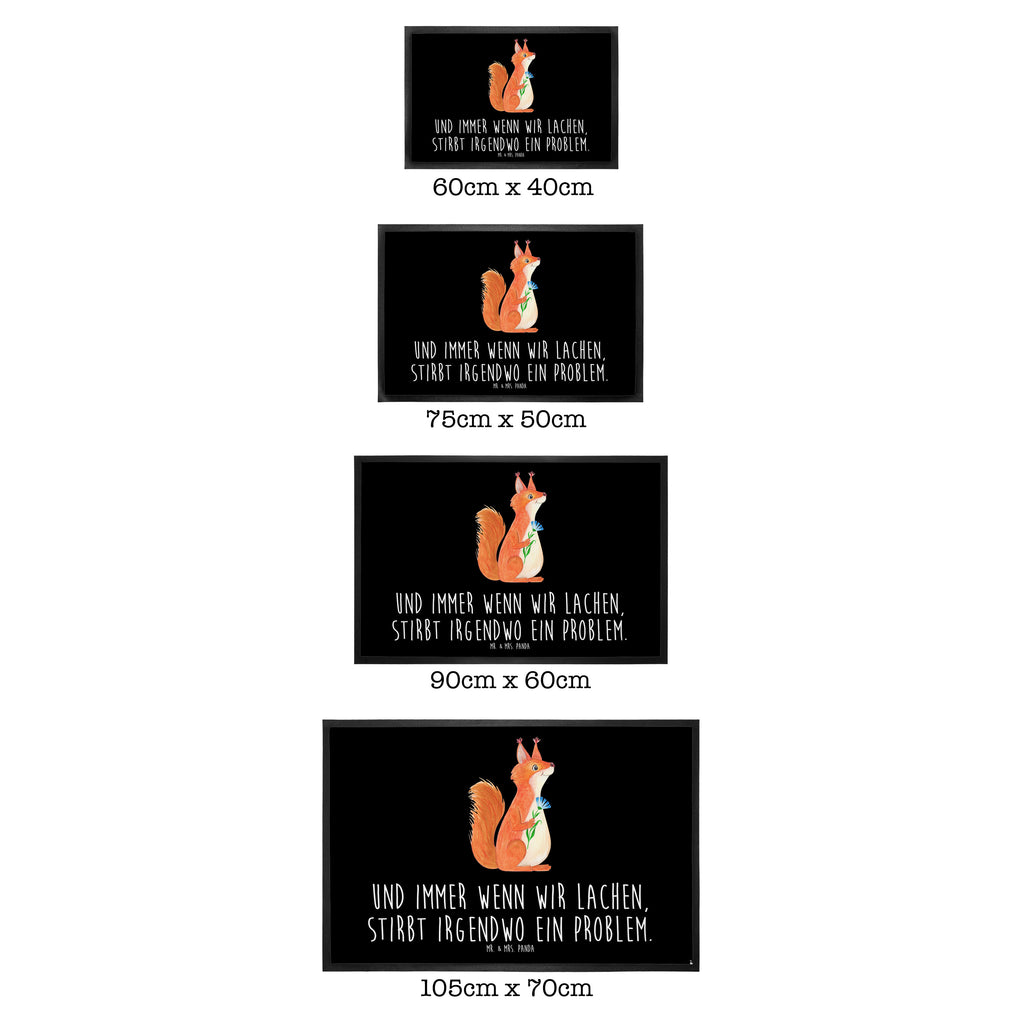 Fußmatte Eichhörnchen Blume Türvorleger, Schmutzmatte, Fußabtreter, Matte, Schmutzfänger, Fußabstreifer, Schmutzfangmatte, Türmatte, Motivfußmatte, Haustürmatte, Vorleger, Tiermotive, Gute Laune, lustige Sprüche, Tiere, Eichhörnchen, Eichhorn, Spruch positiv, Lachen, Spaß, Motivation Sprüche, Motivation Bilder, glücklich Spruch, Spruch Deko